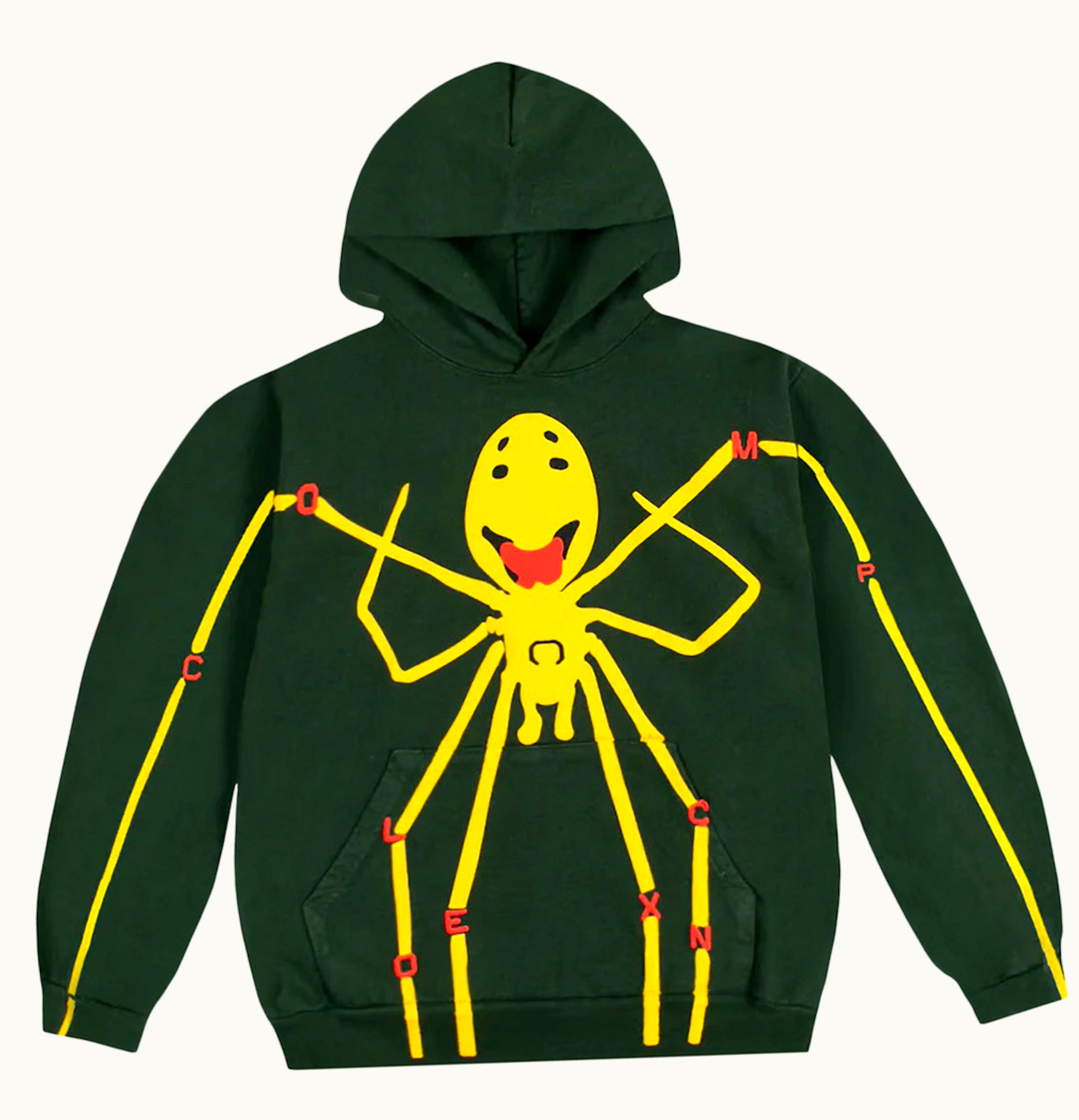Cactus Plant Flea Market Cactus Plant Flea Market X Complexcon Spider Legs Hoodie Dark Green
