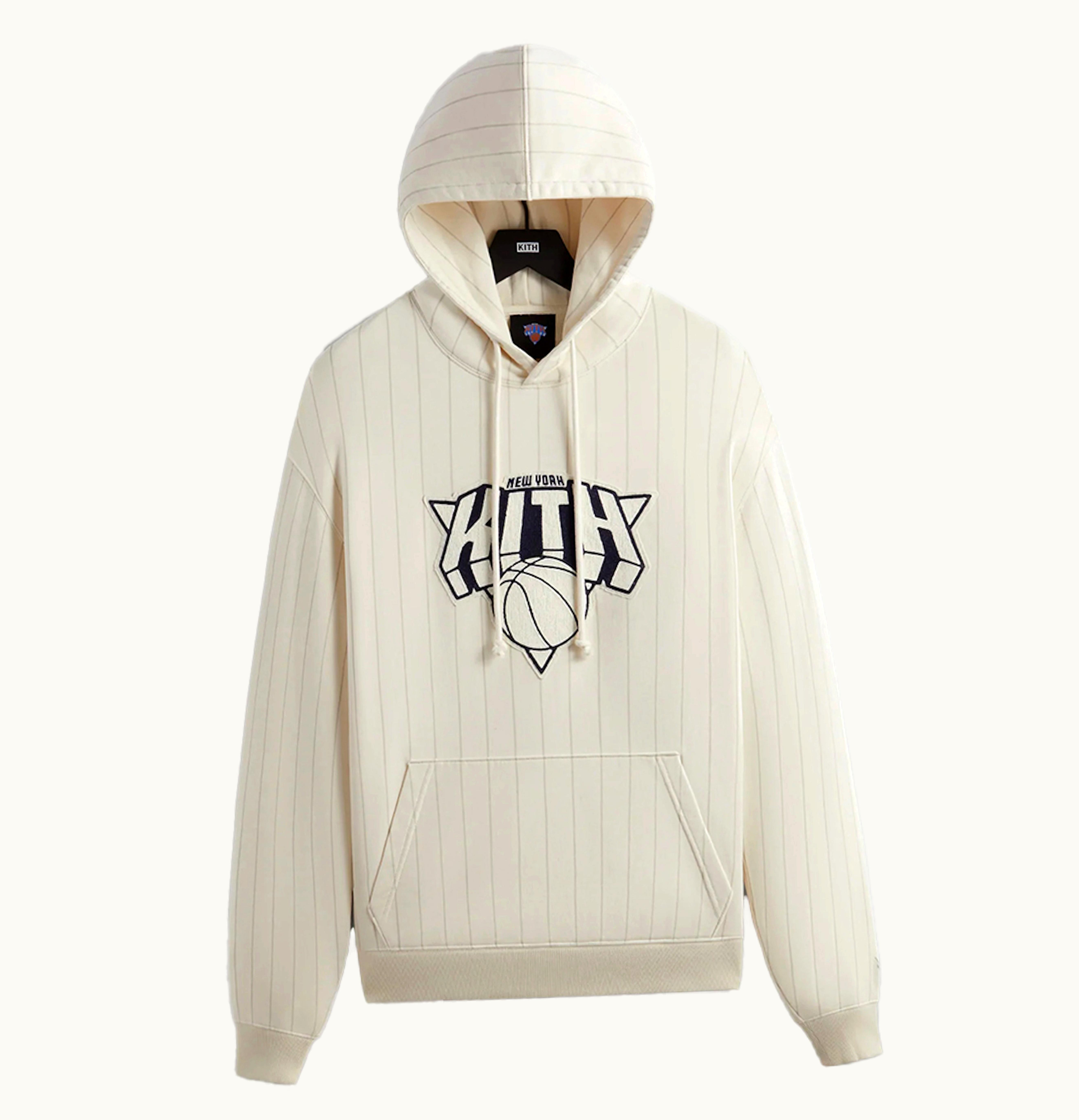Kith Kith New York Knicks NY Pinstripe Williams III Hoodie Sandrift