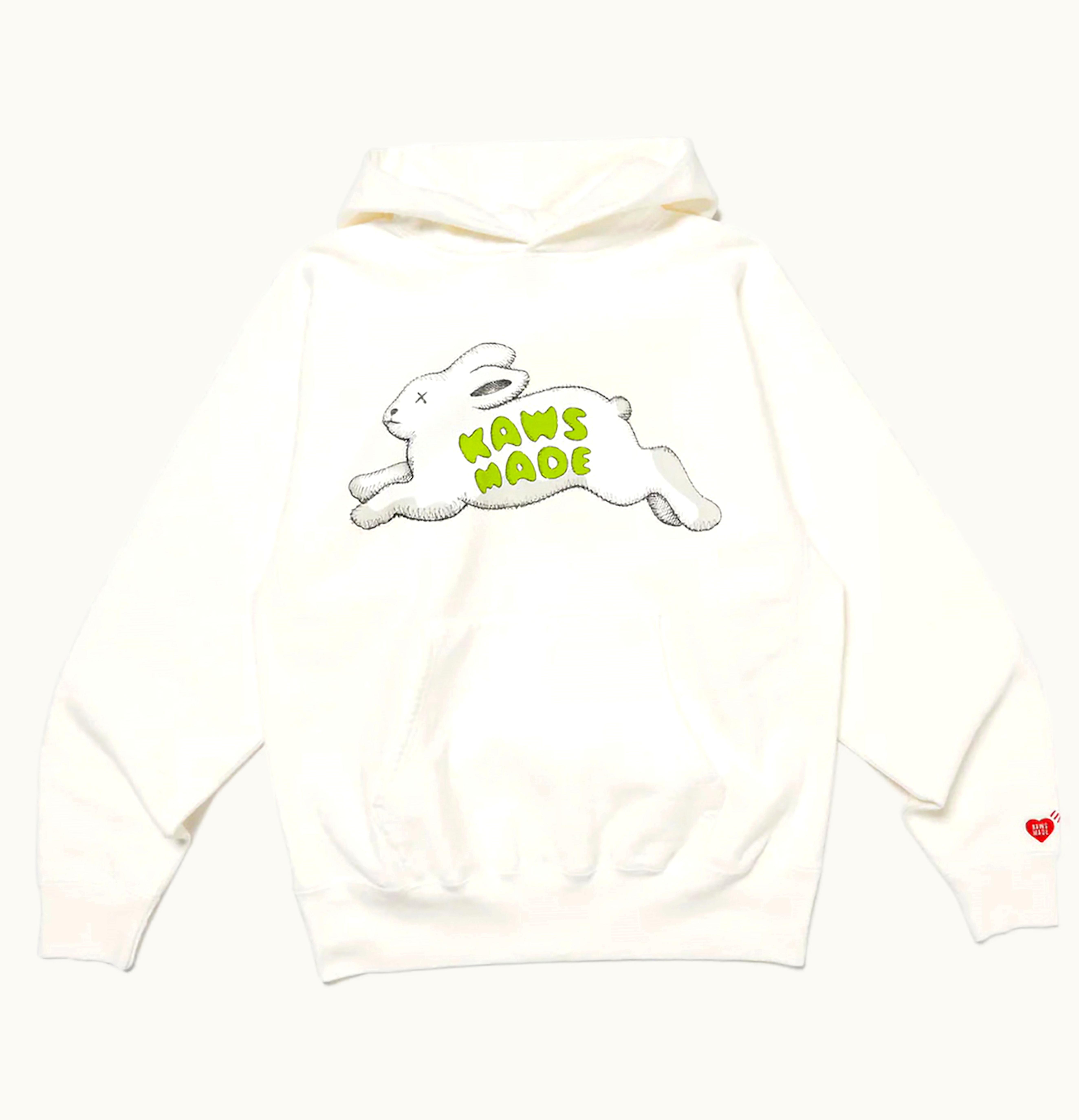 Human Made Human Made X KAWS Hoodie White