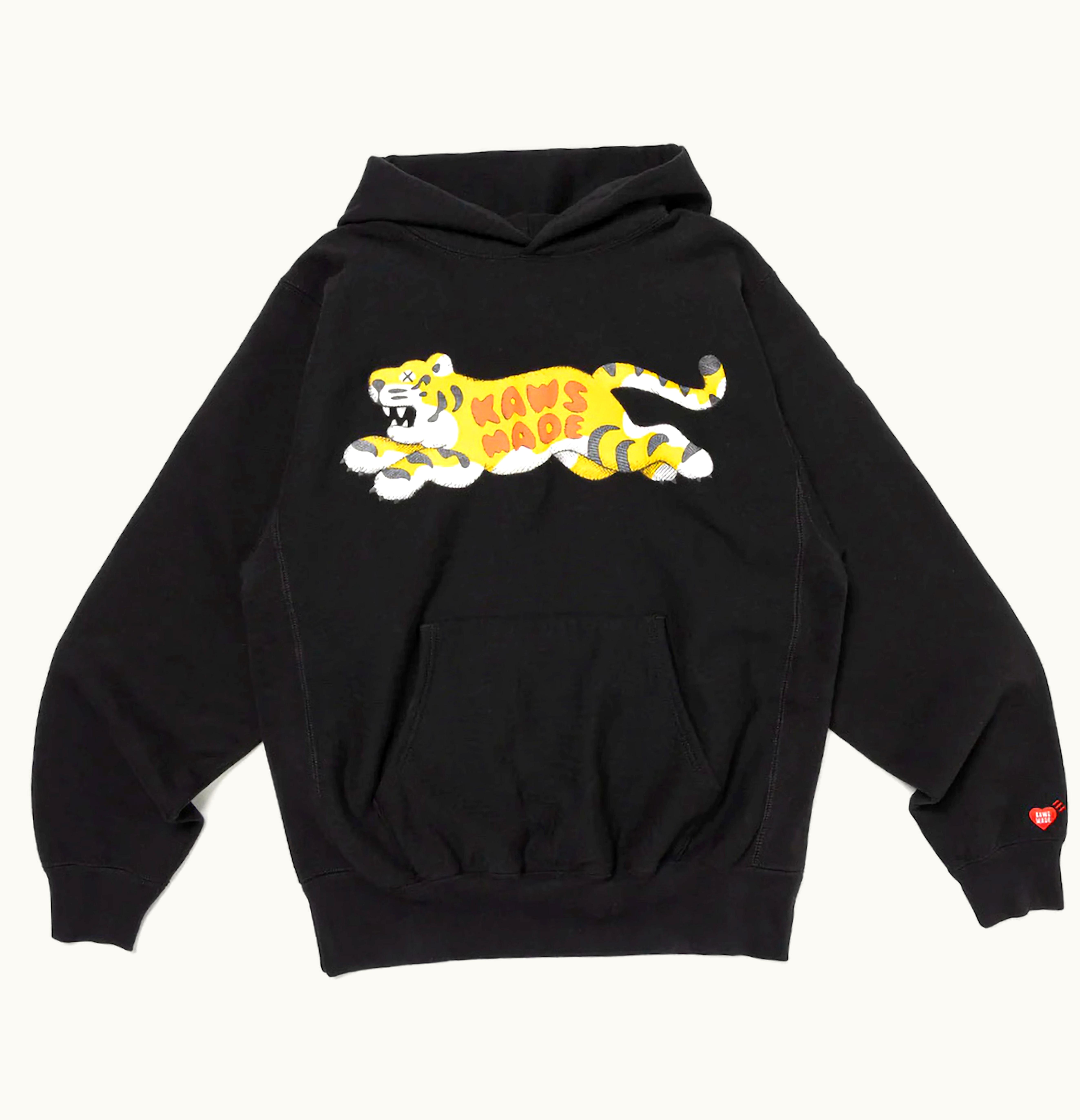 Human Made Human Made X KAWS Hoodie Black