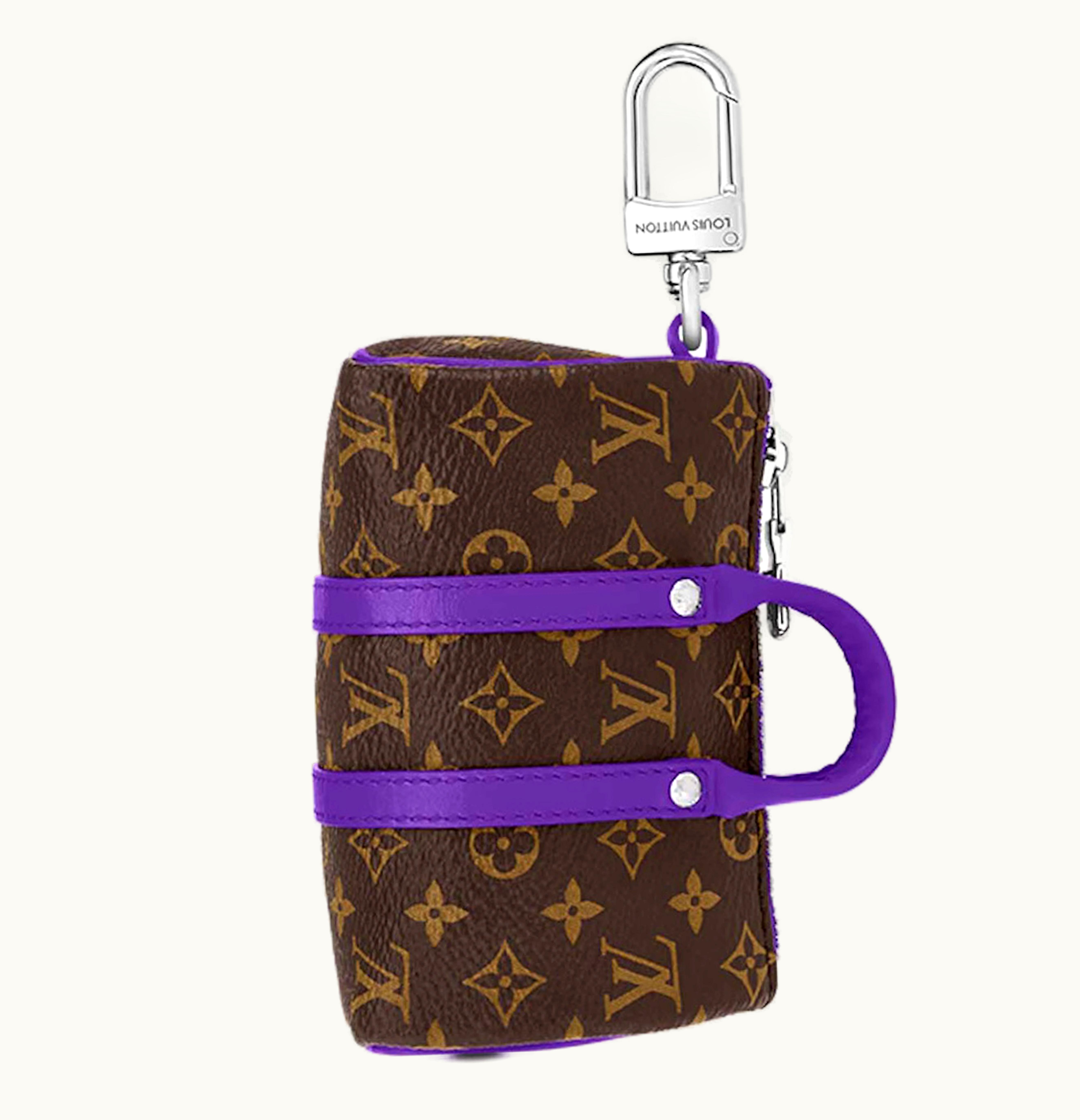 Louis Vuitton Louis Vuitton LV Colormania Mini Keepall Pouch Violet