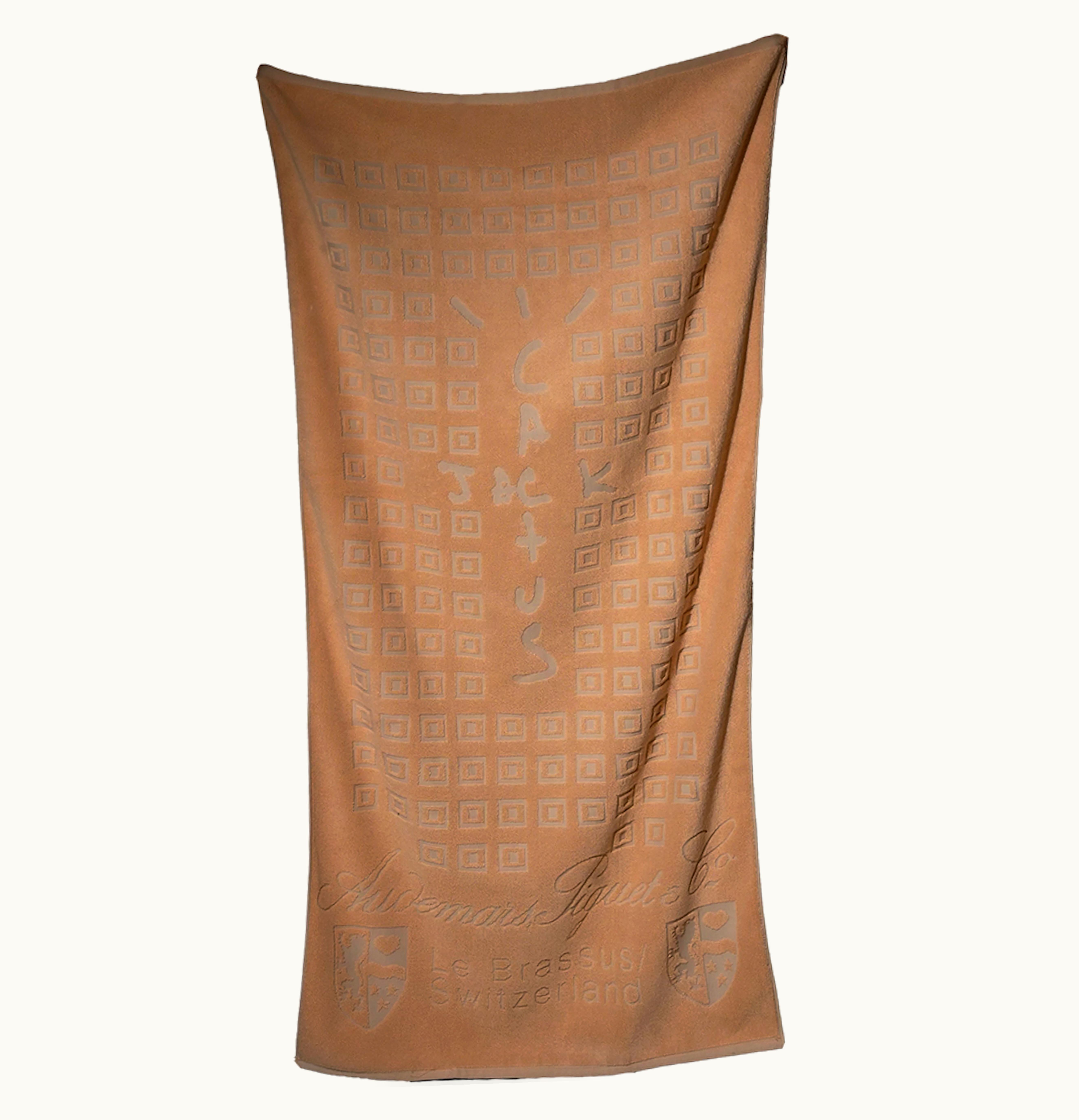 Travis Scott Travis Scott CJ X Audemars Piguet Logo Towel Orange