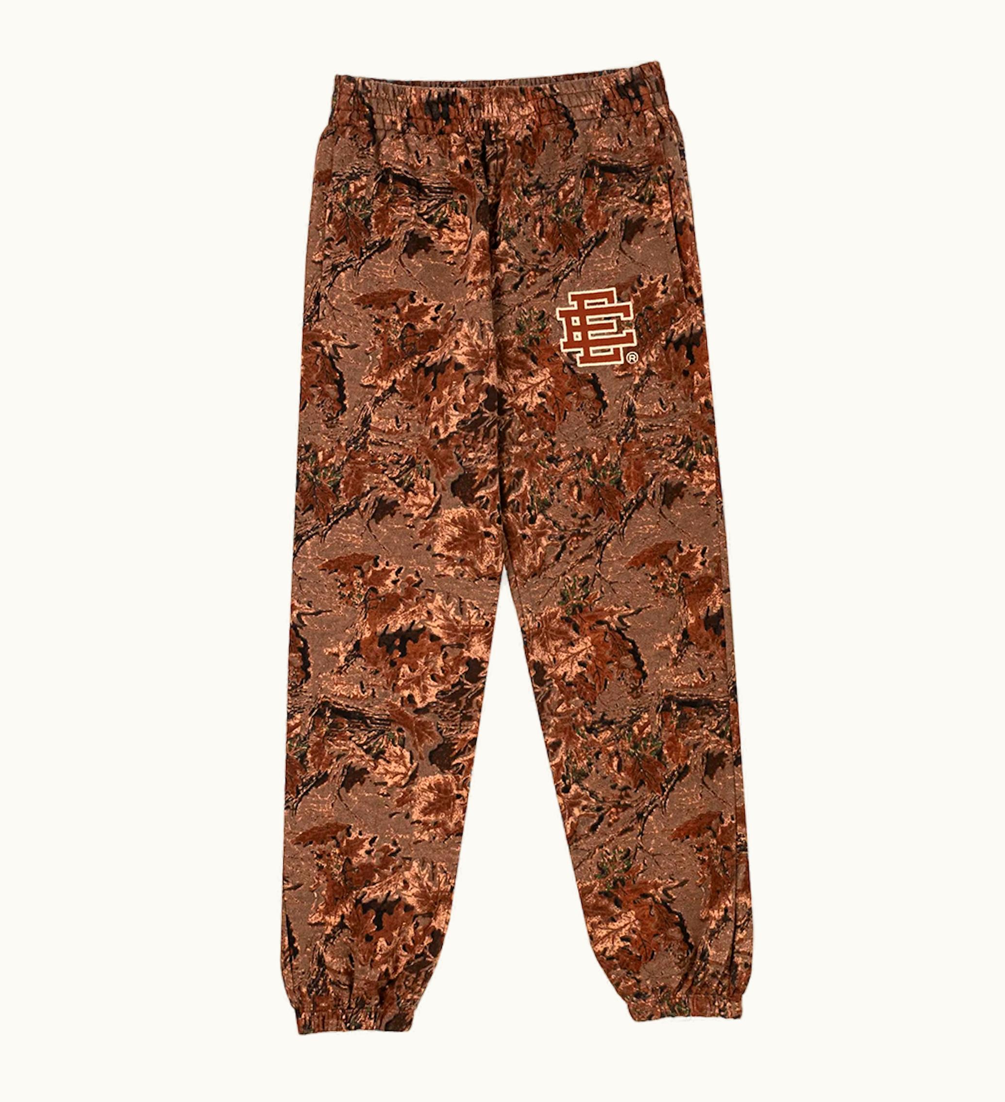 Eric Emanuel Eric Emanuel EE Basic Sweatpant Orange EE Leafy Camo