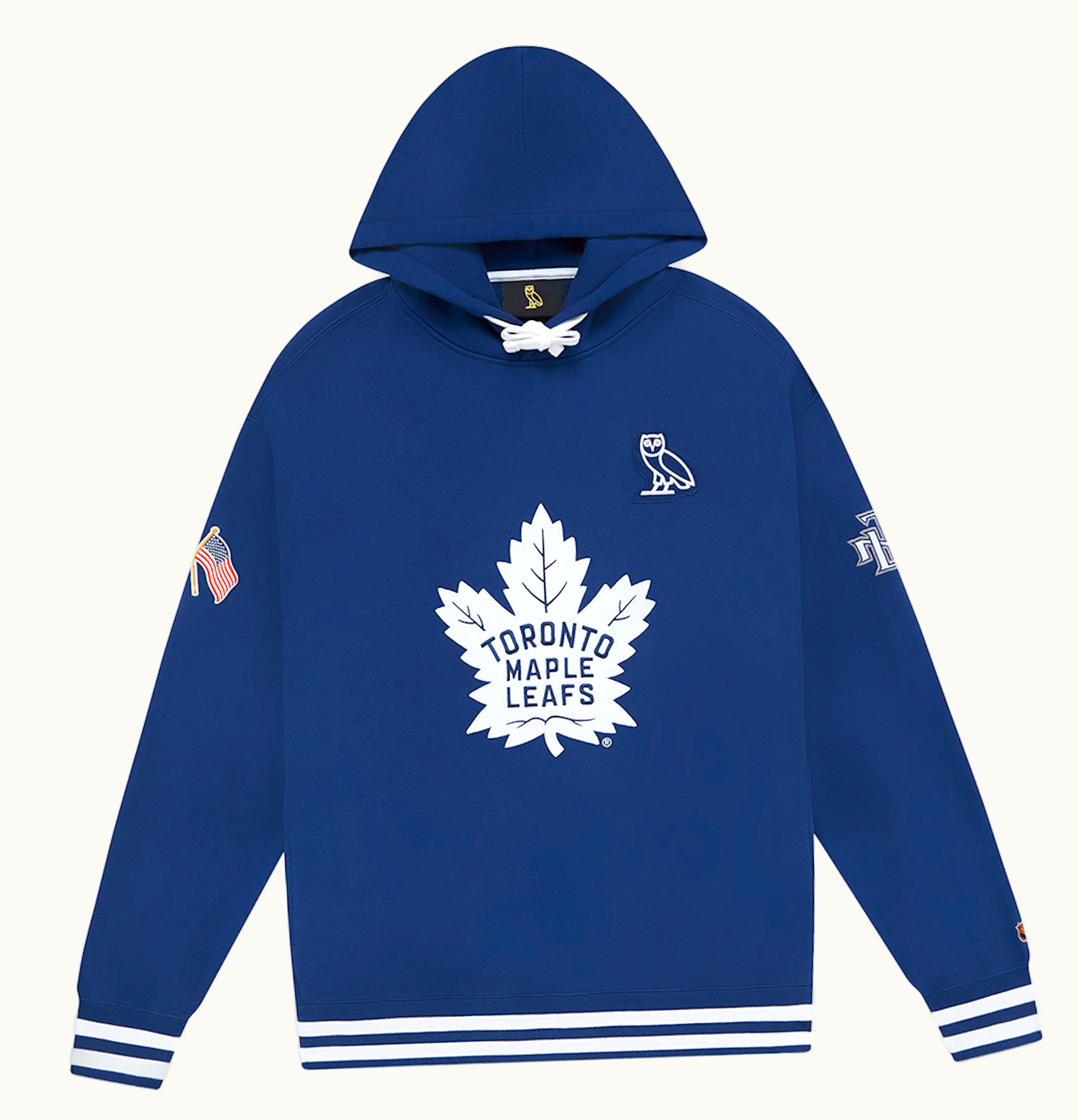 OVO OVO X Nhl Toronto Maple Leafs Hoodie Blue