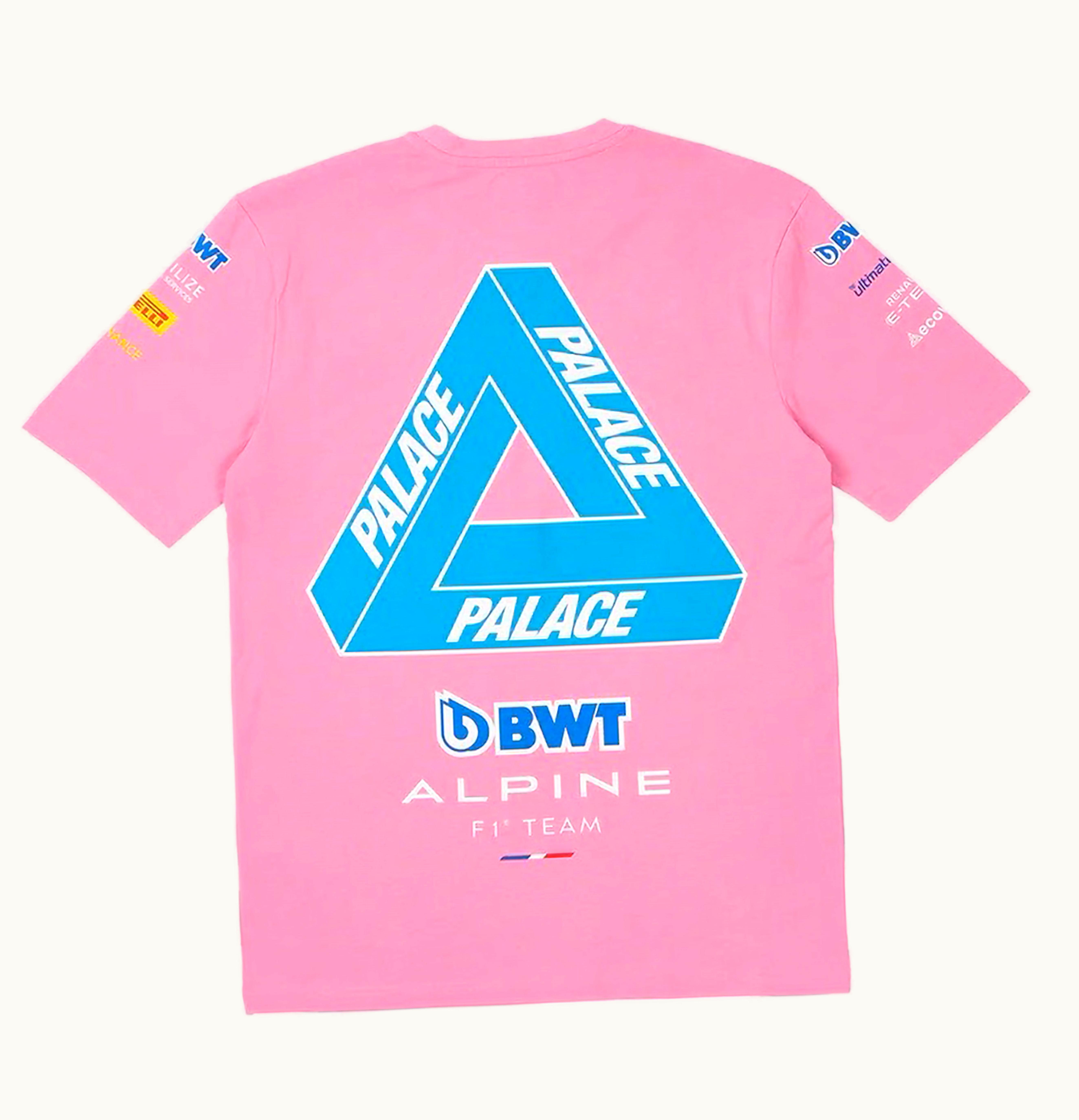 Palace Palace X Kappa For Alpine T Shirt Pink