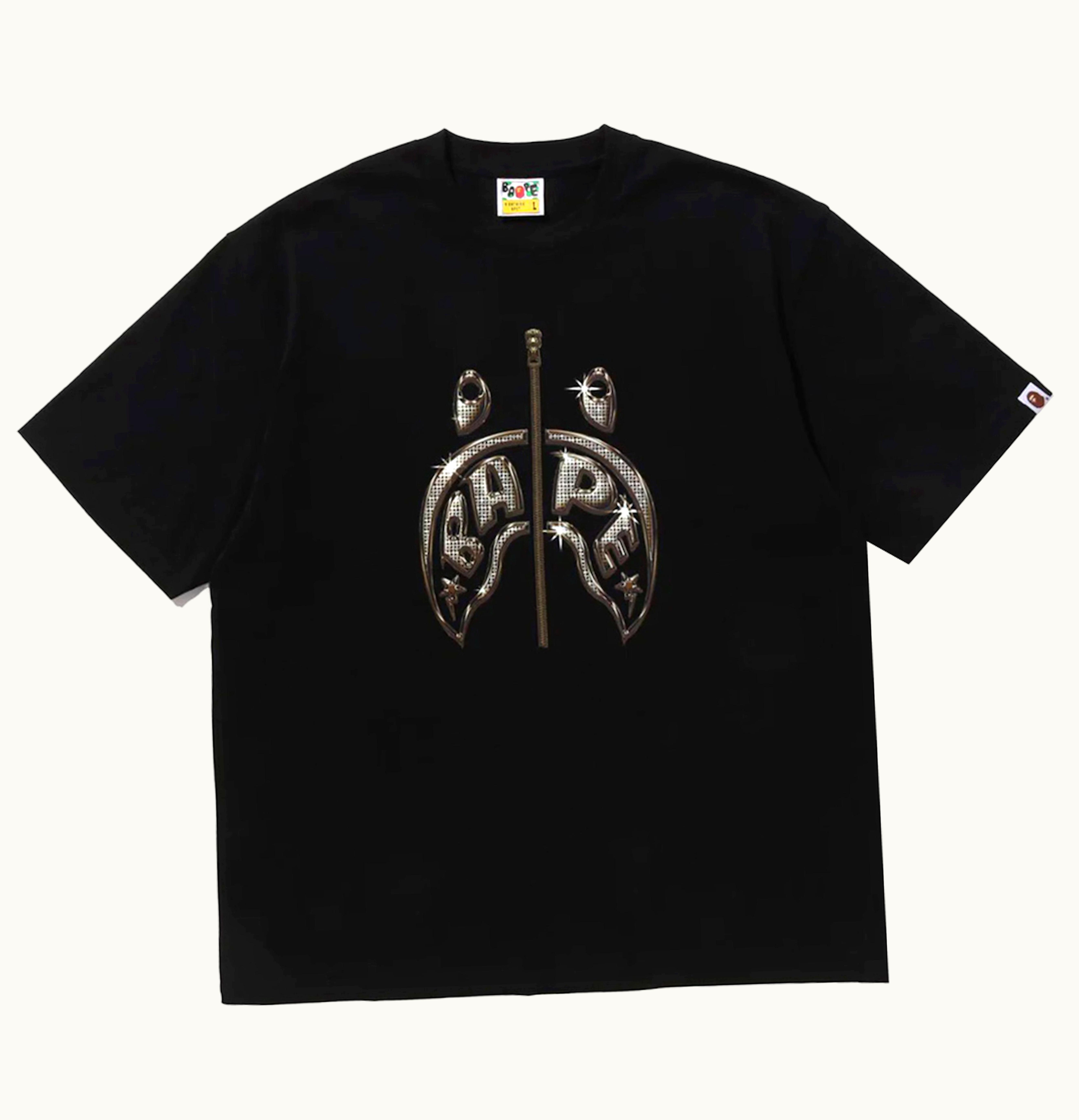 BAPE BAPE Mad Shark Photo Print Relaxed Fit Tee Black