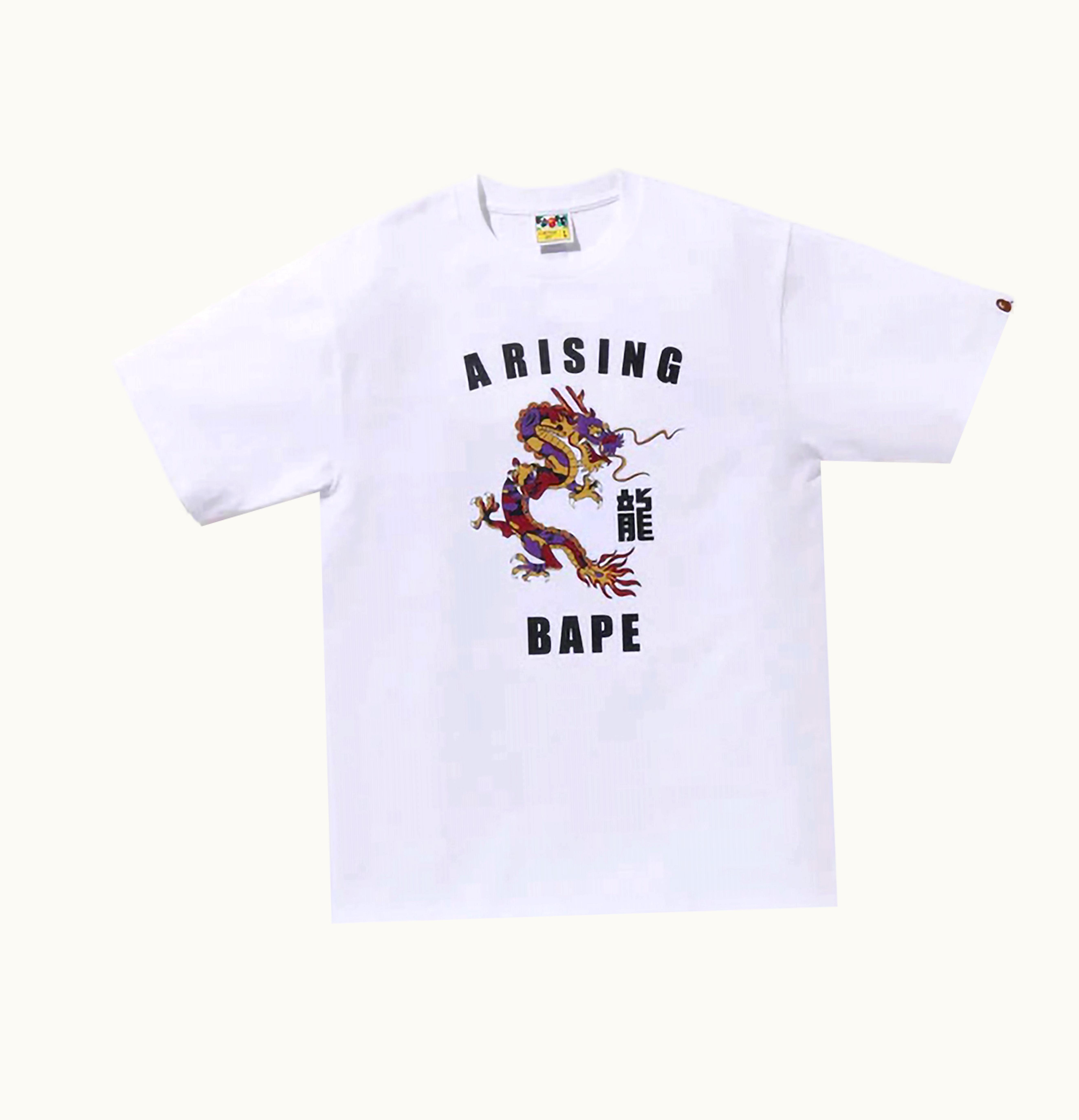 BAPE BAPE Year Of Dragon Tee White