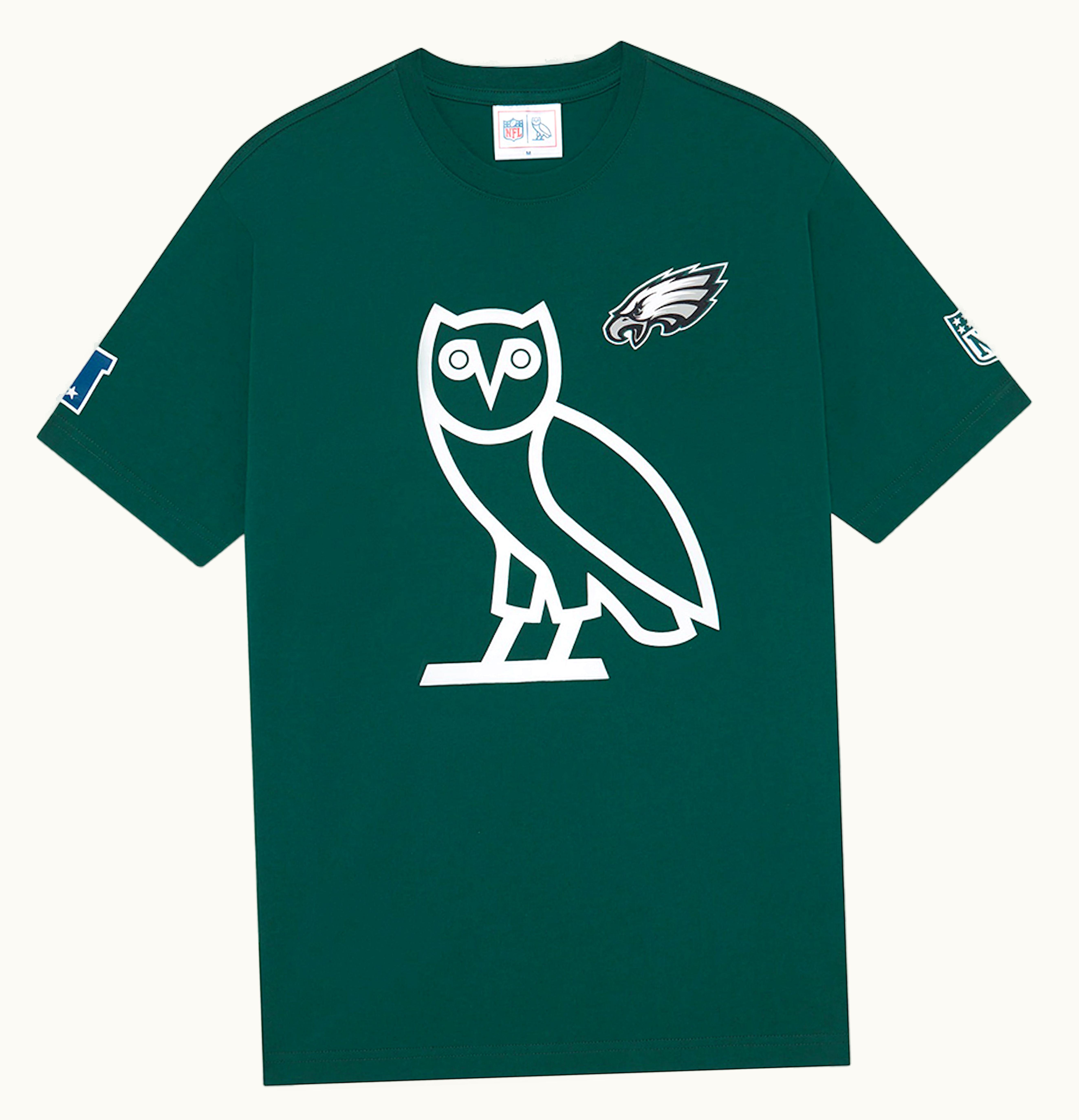 OVO OVO X NFL Philadelphia Eagles Game Day T Shirt Green