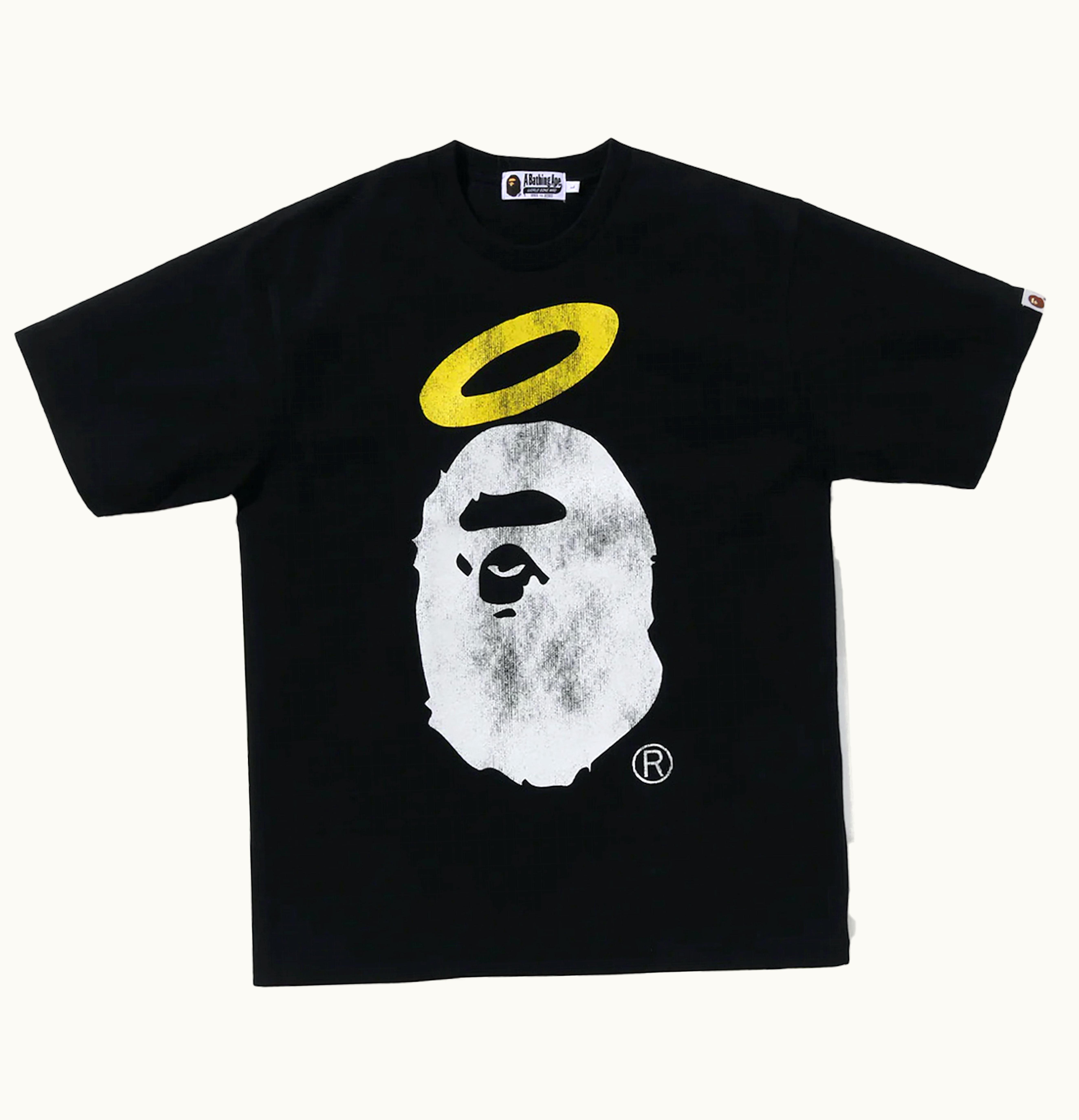 BAPE BAPE X Union Pigment Dyed Ape Head Tee Black