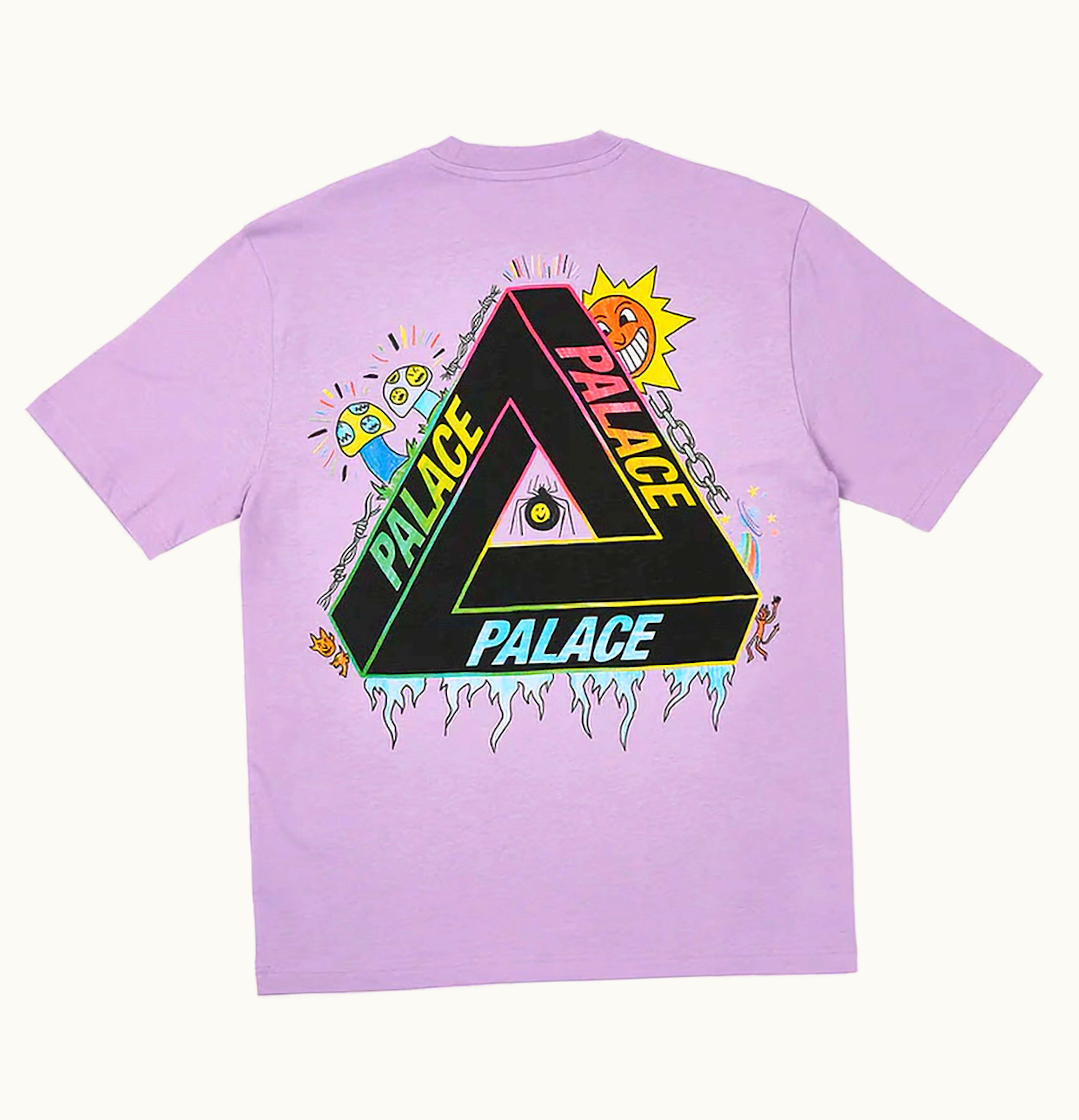 Palace Palace Tri Lottie T Shirt Light Purple