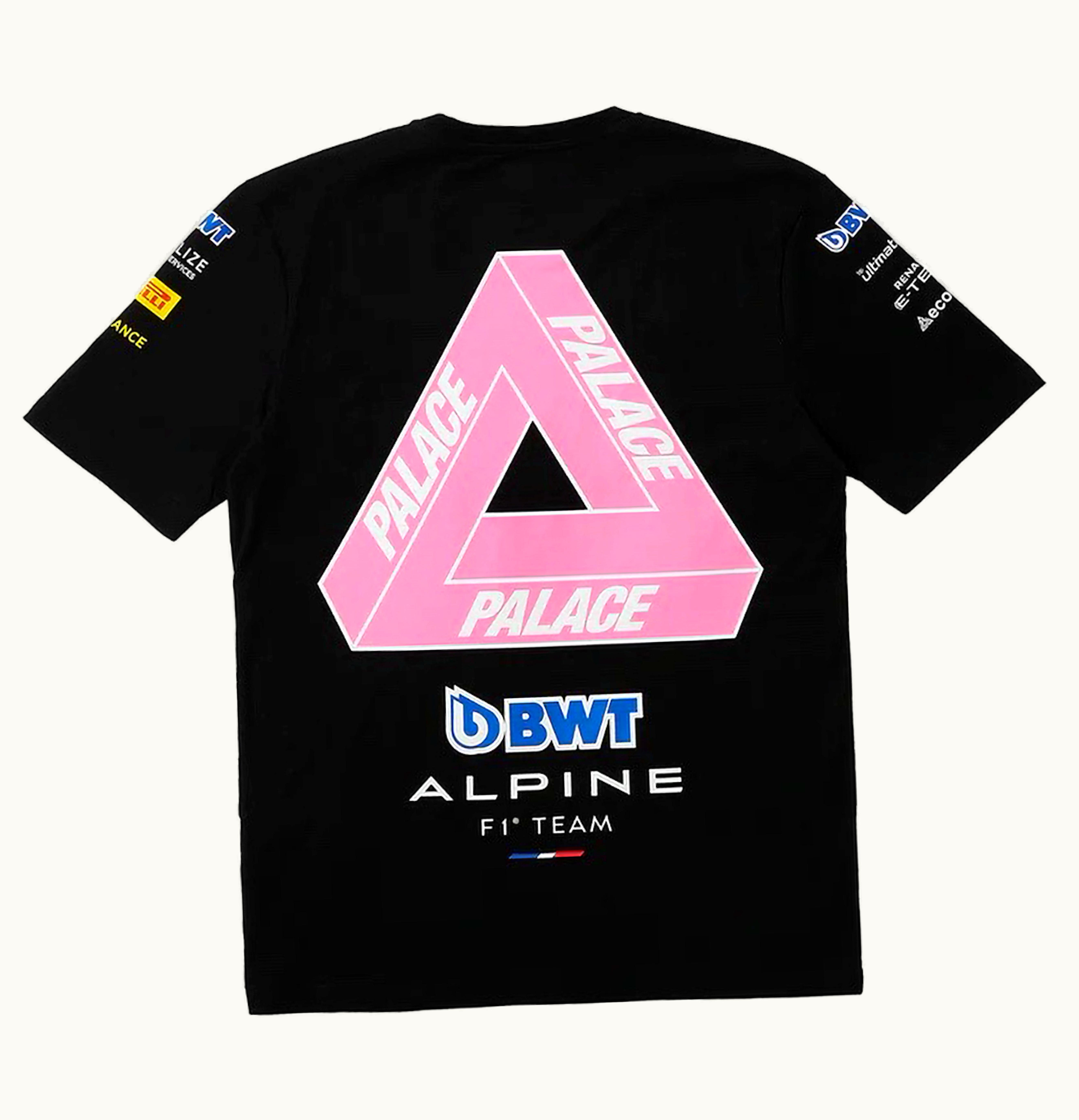 Palace Palace X Kappa For Alpine T Shirt Black