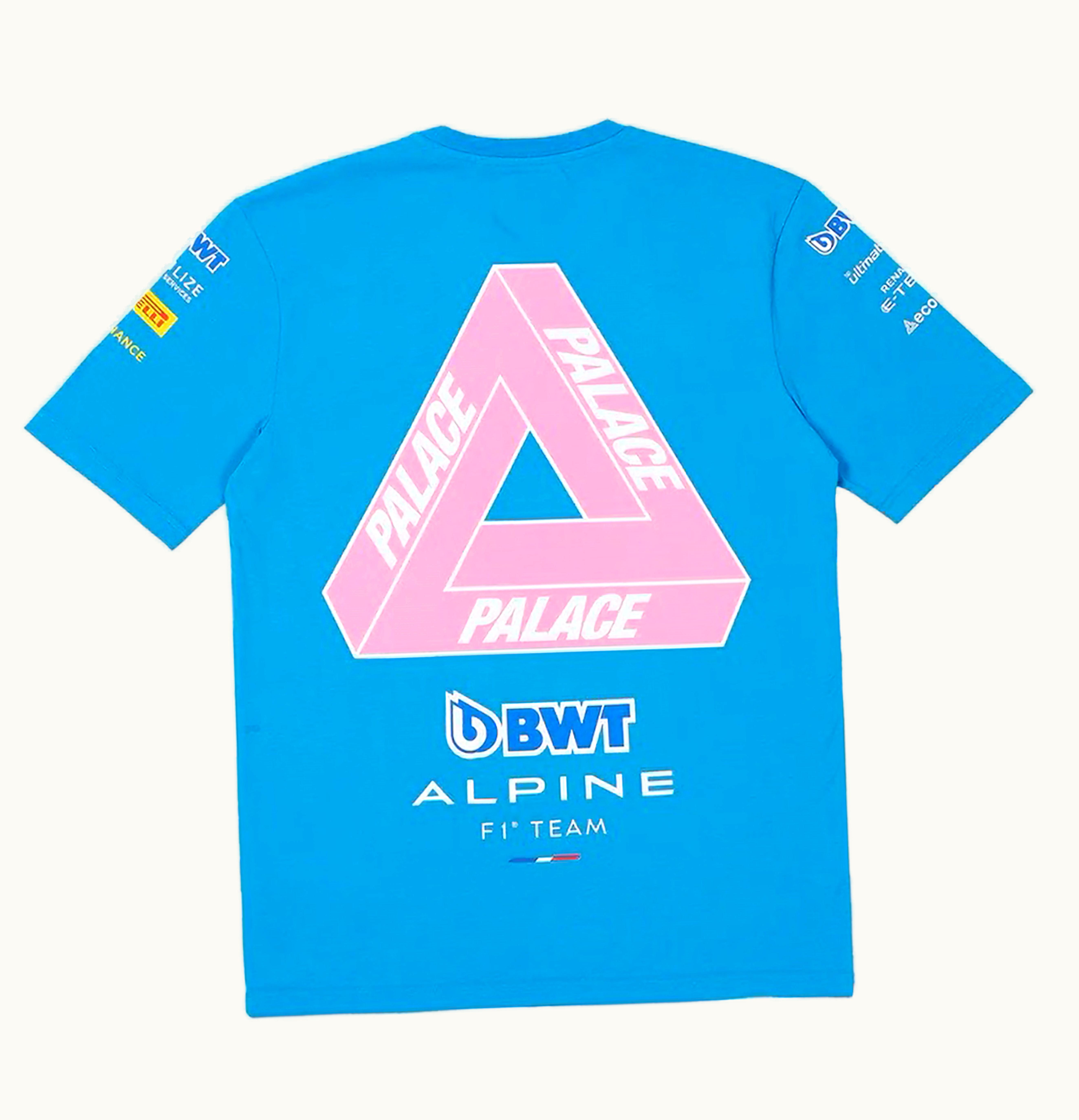Palace Palace X Kappa For Alpine T Shirt Blue