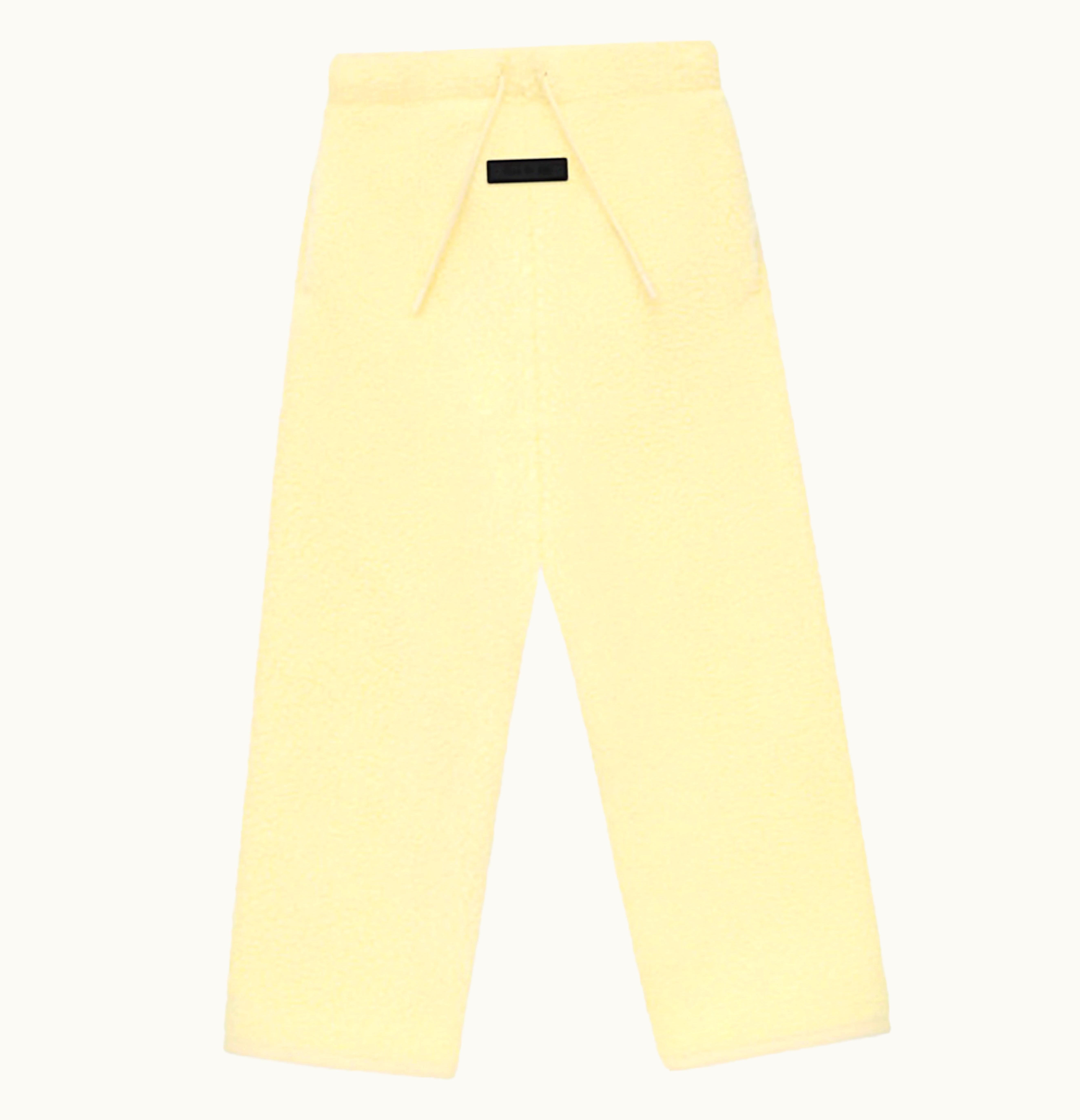 Fear of God Fear Of God Essentials Kids Polar Fleece Pant Garden Yellow