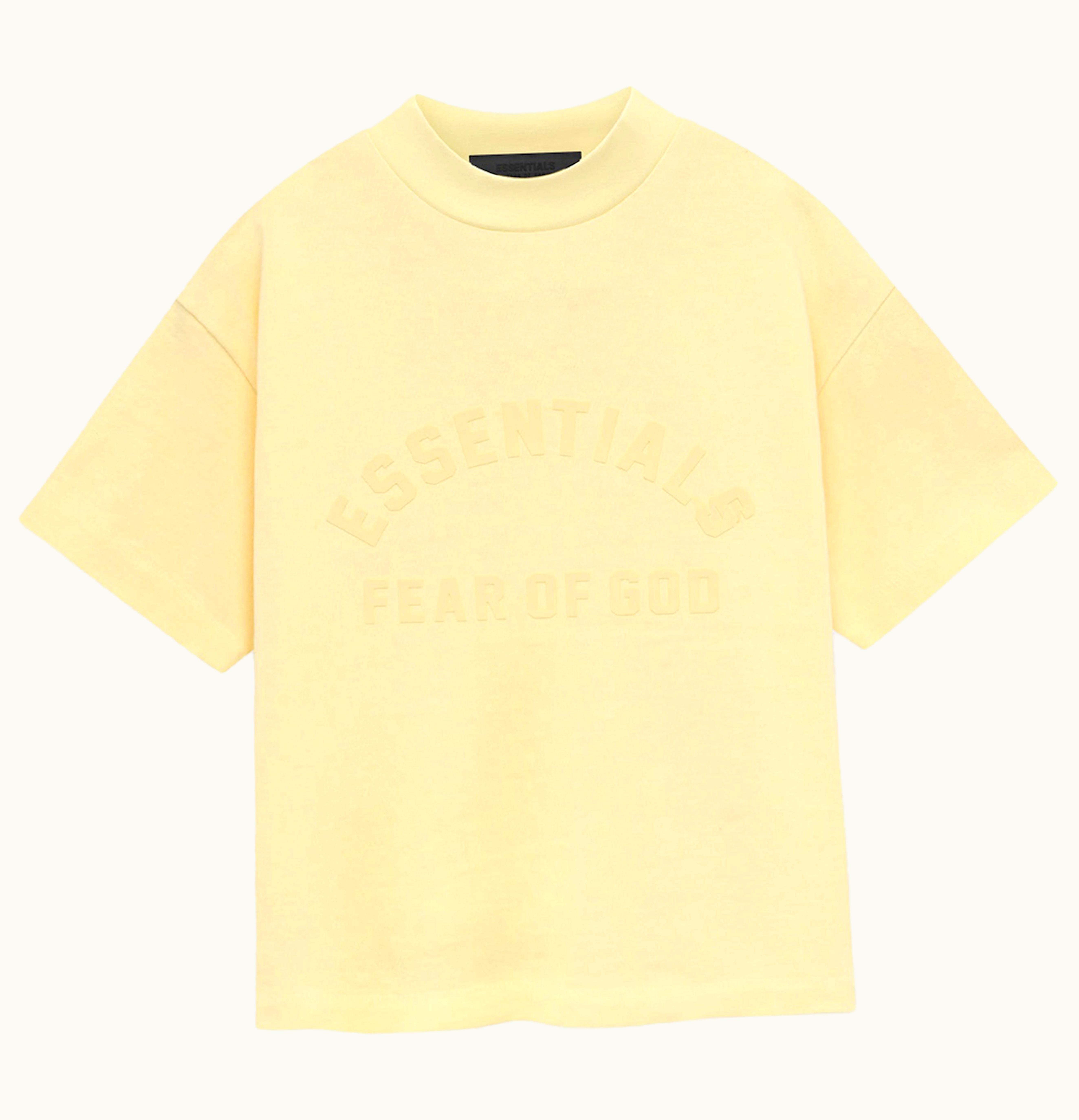 Fear of God Fear Of God Essentials Kids Heavy Jersey SS Tee Garden Yellow