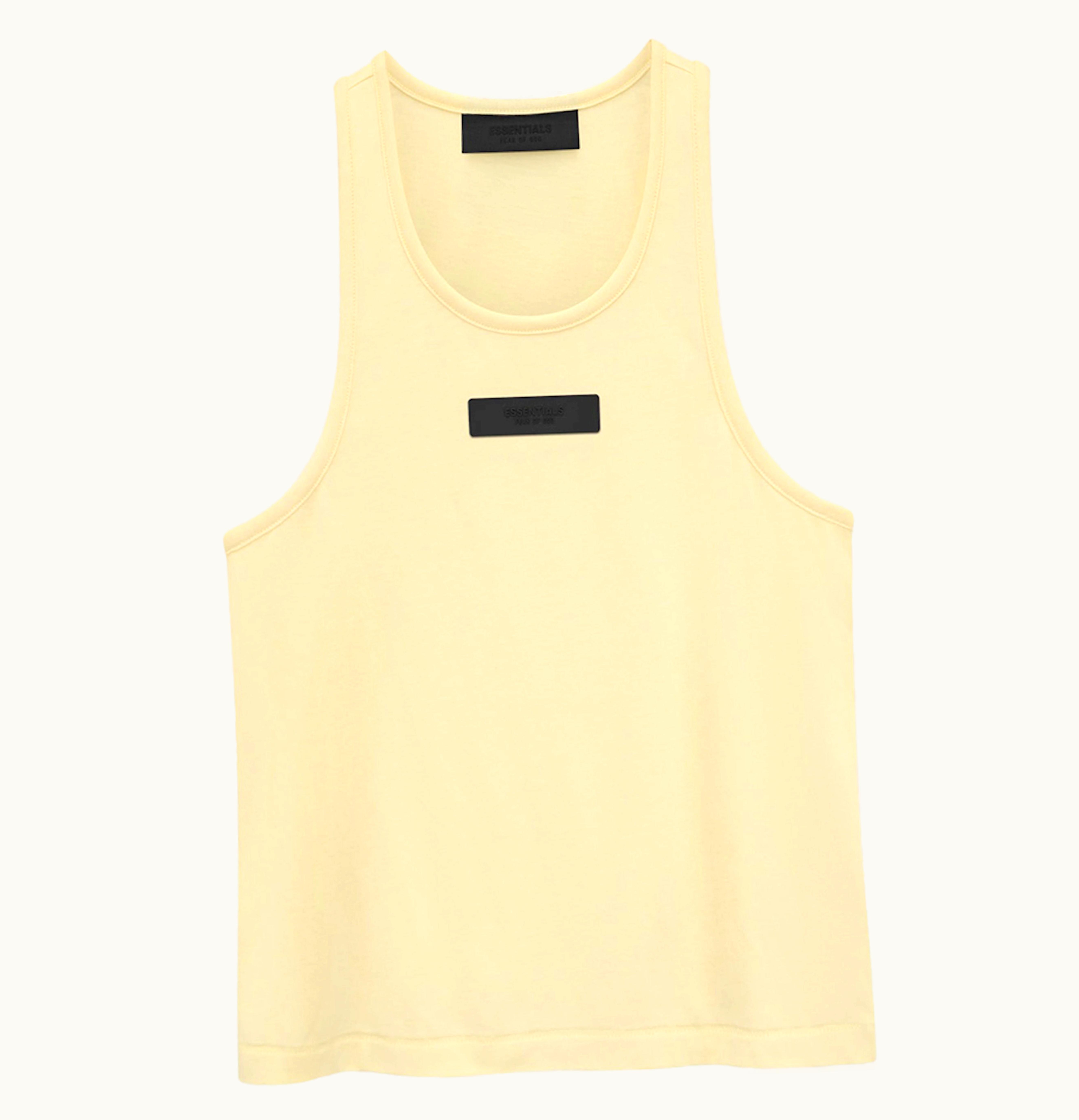 Fear of God Fear Of God Essentials Womens Tank Top Garden Yellow