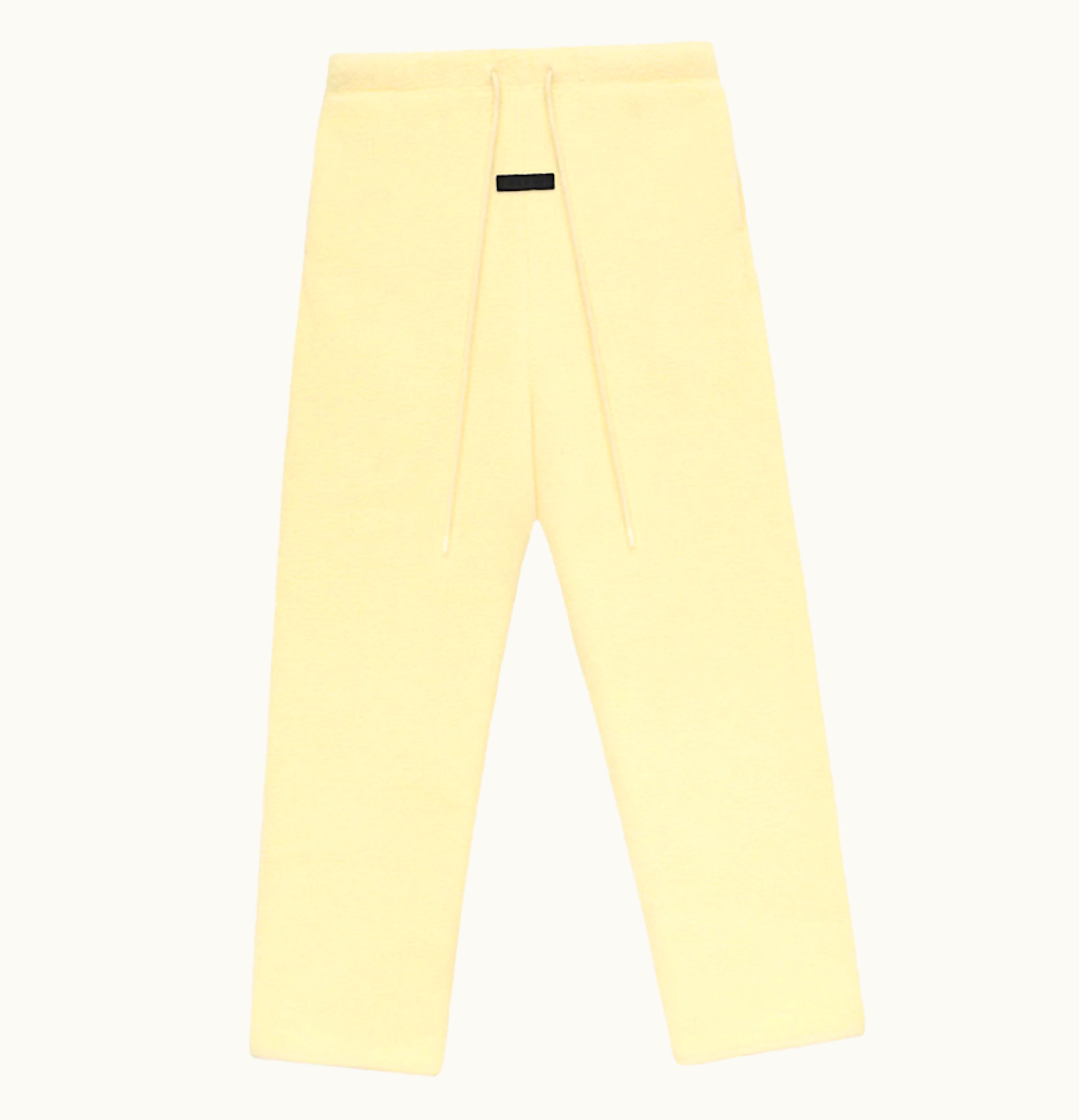Fear of God Fear Of God Essentials Polar Fleece Pant Garden Yellow