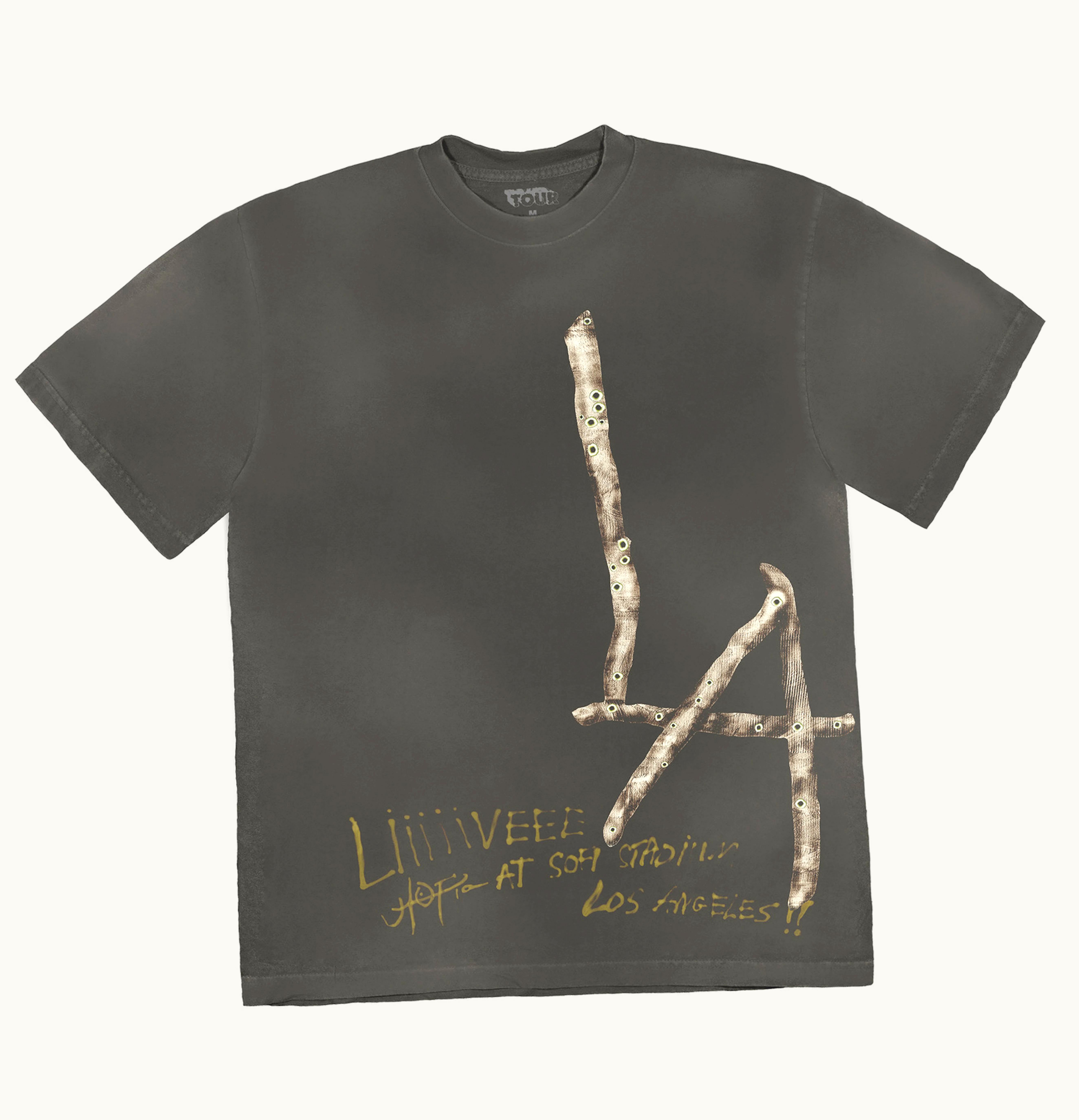 Travis Scott Travis Scott Utopia Is In Los Angeles T Shirt Black