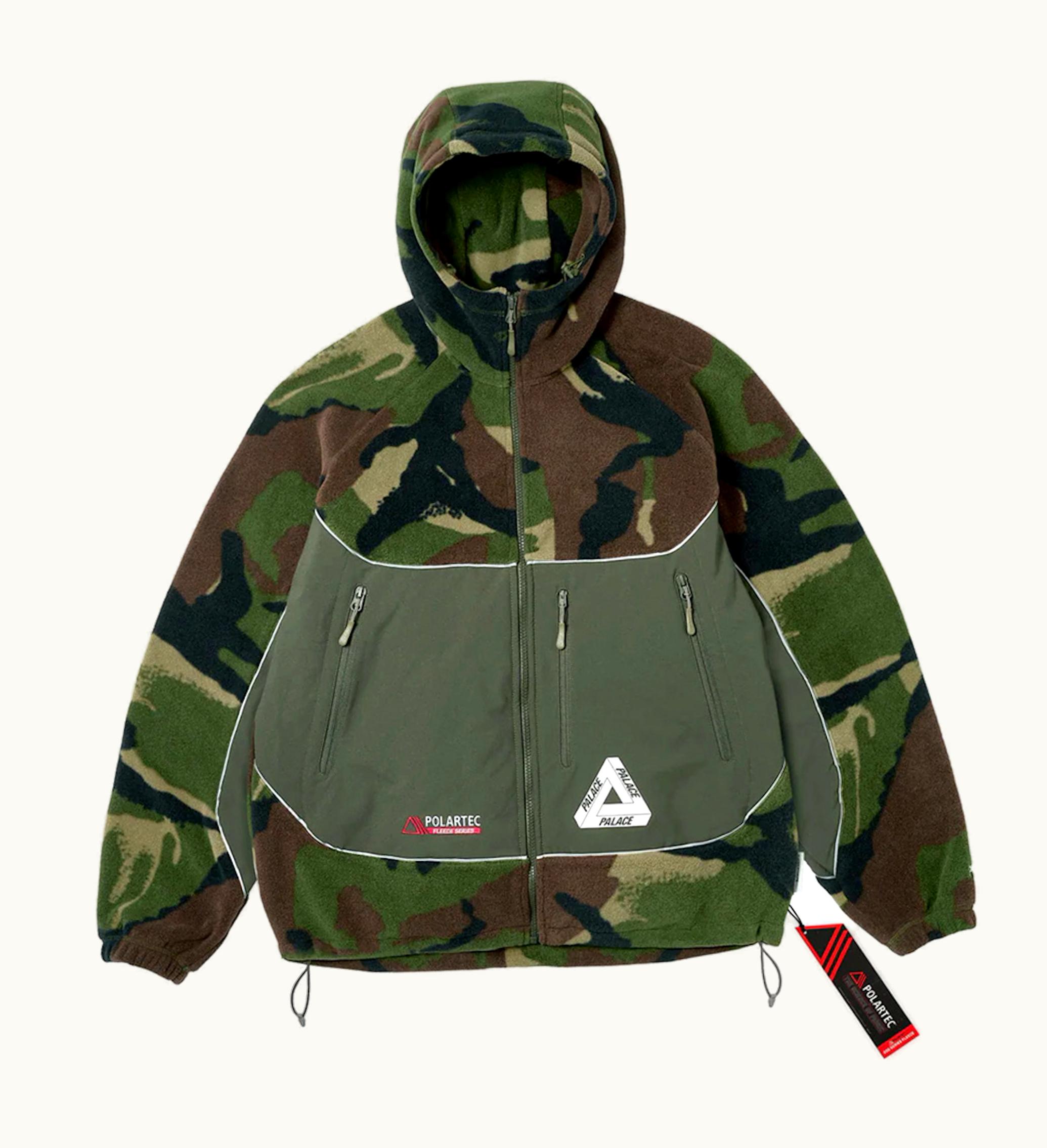 Palace Palace Polartec 3m Hooded Jacket Woodland Camo