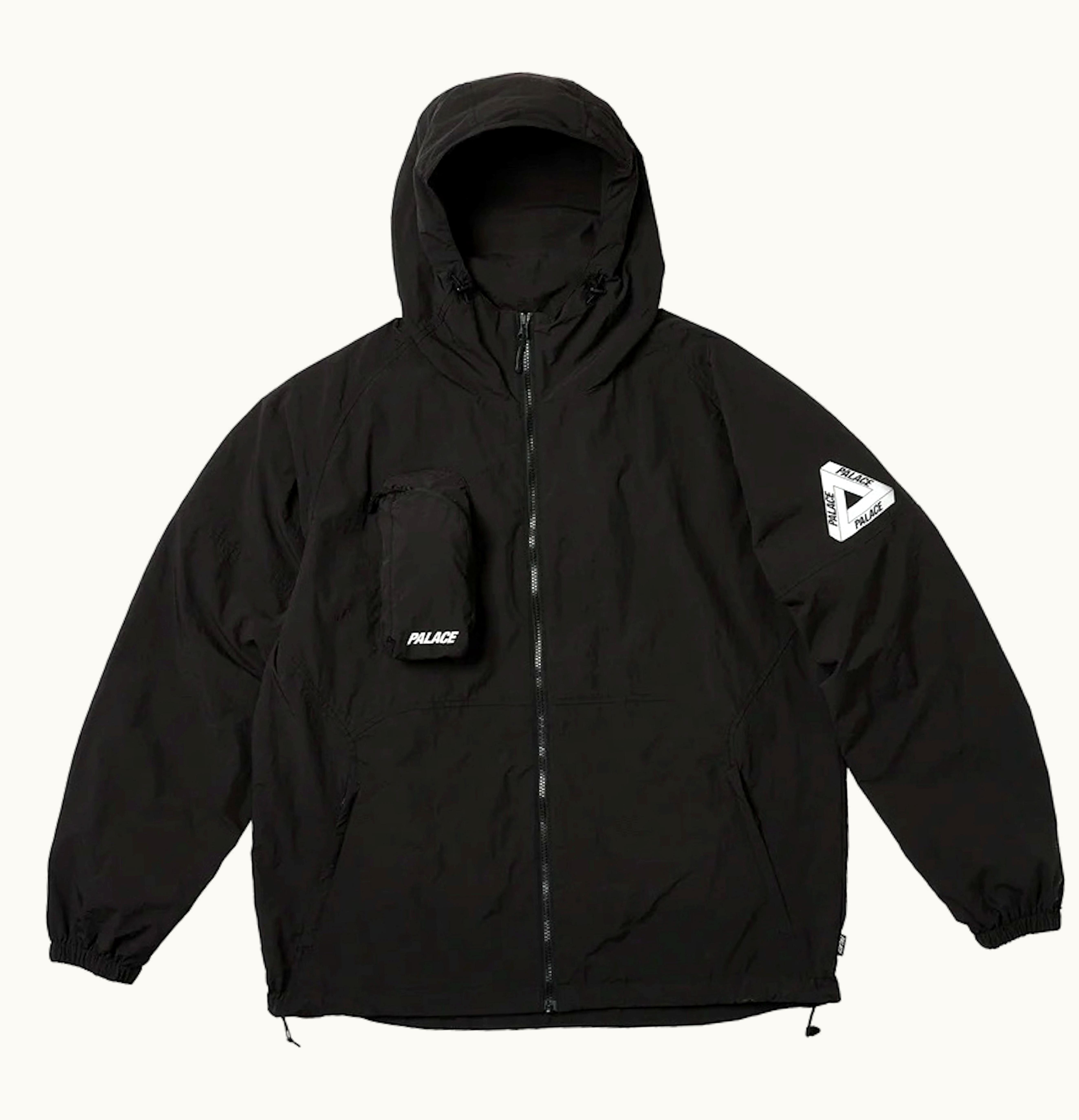 Palace Palace Hooded Sheller Jacket Black