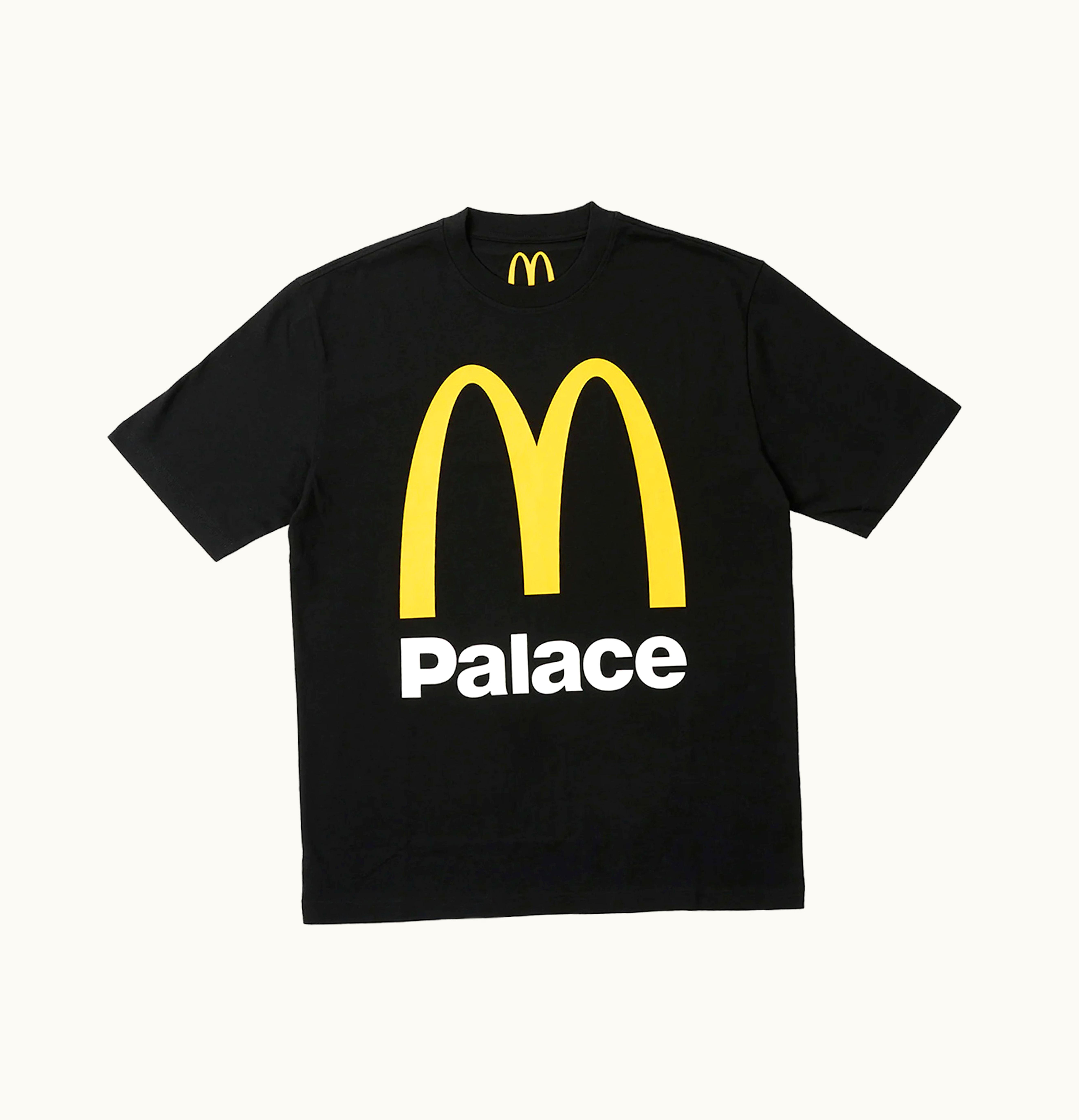 Palace Palace X McDonalds Logo T Shirt Black