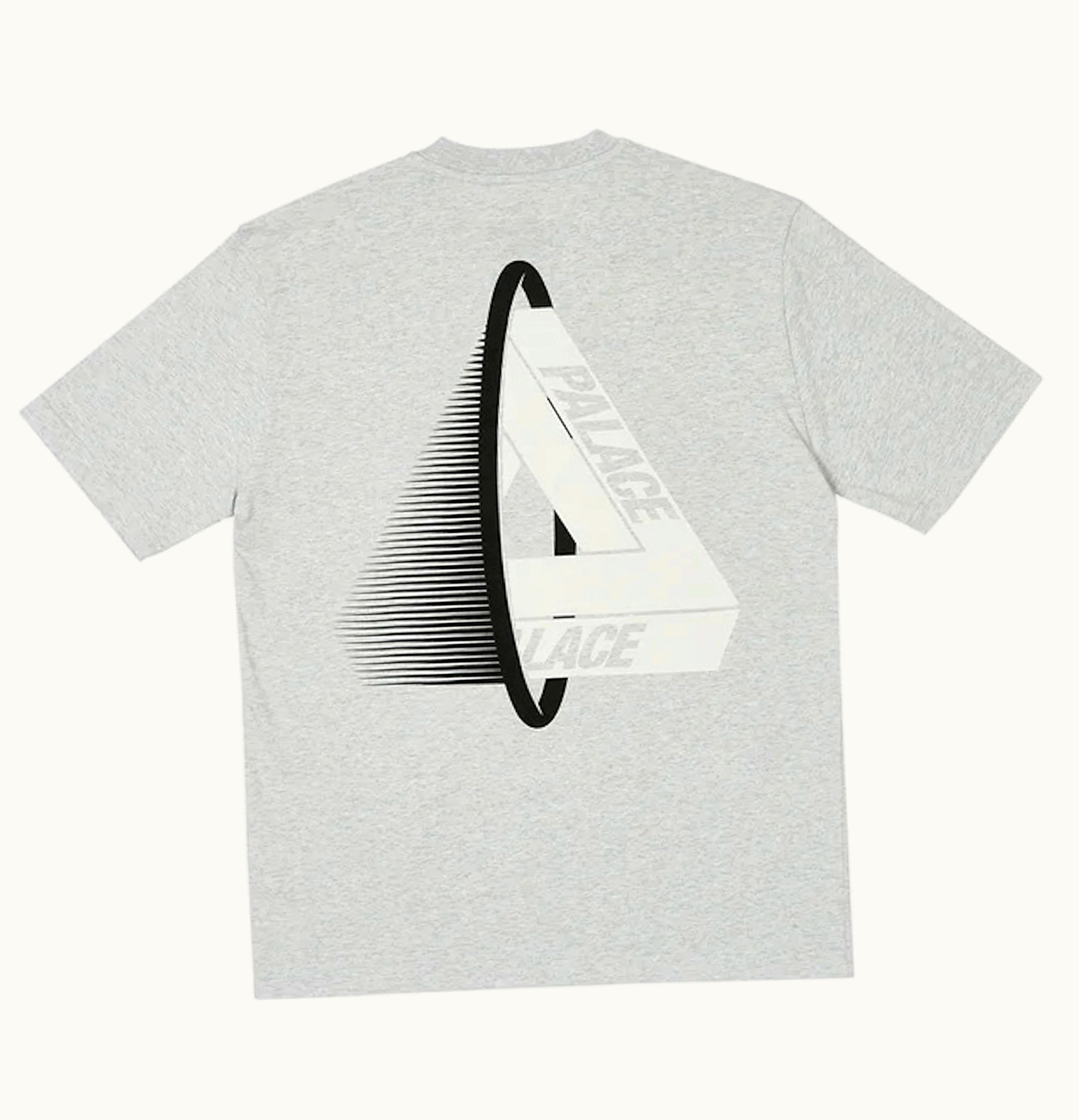 Palace Palace Tri Void T Shirt Grey Marl