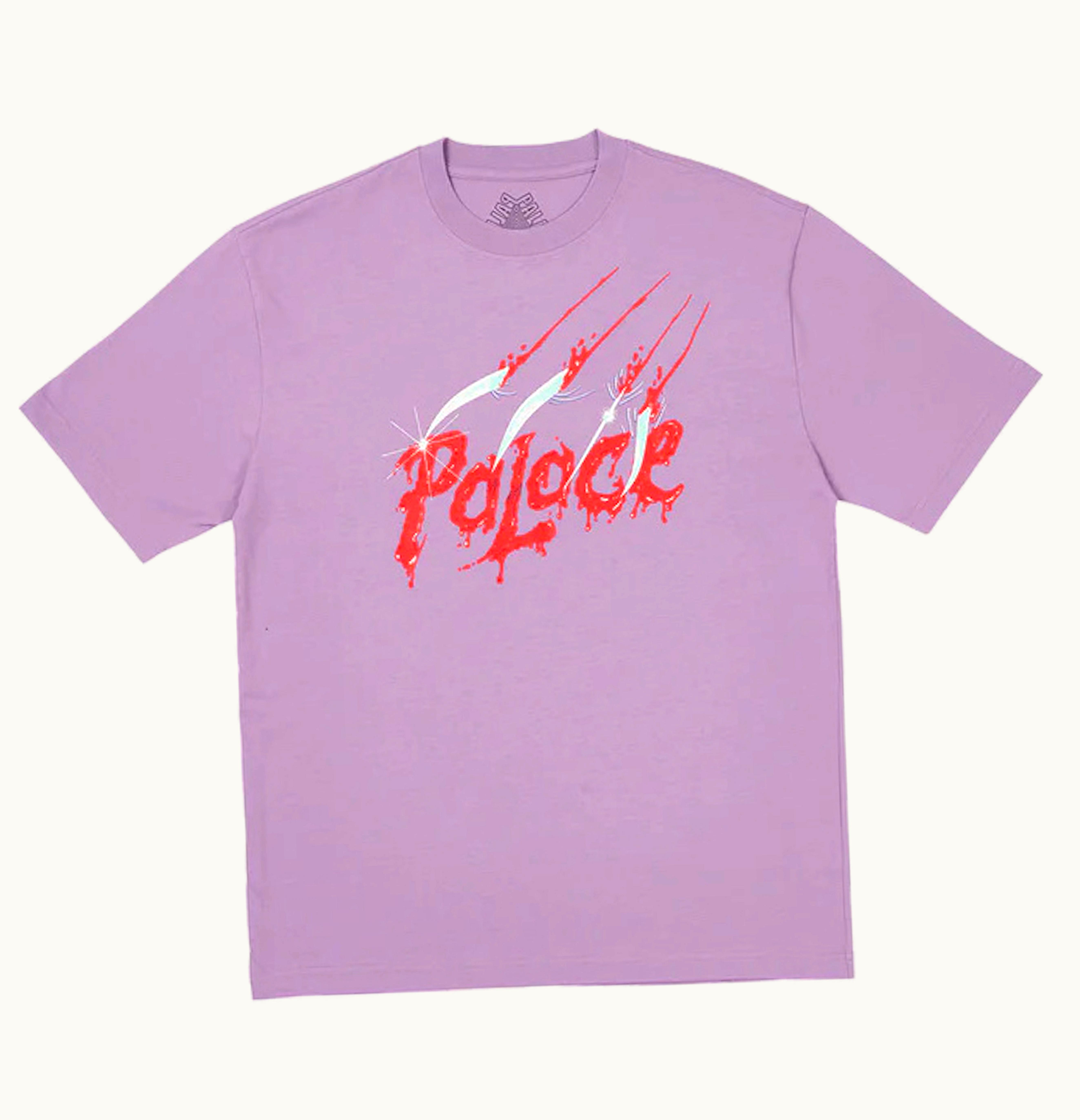 Palace Palace Scratchy T Shirt Purple