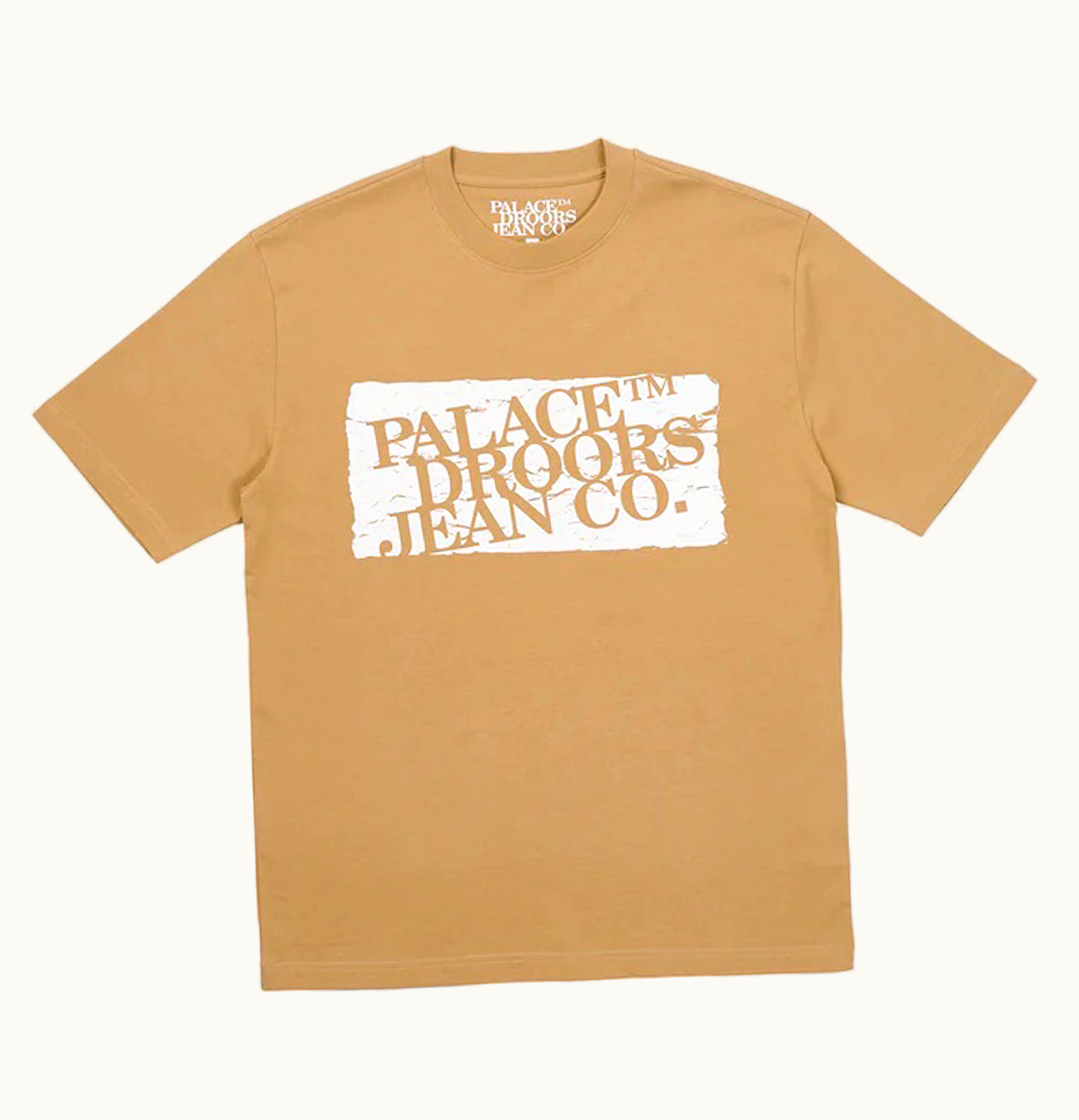 Palace Palace X Droors T Shirt Sand