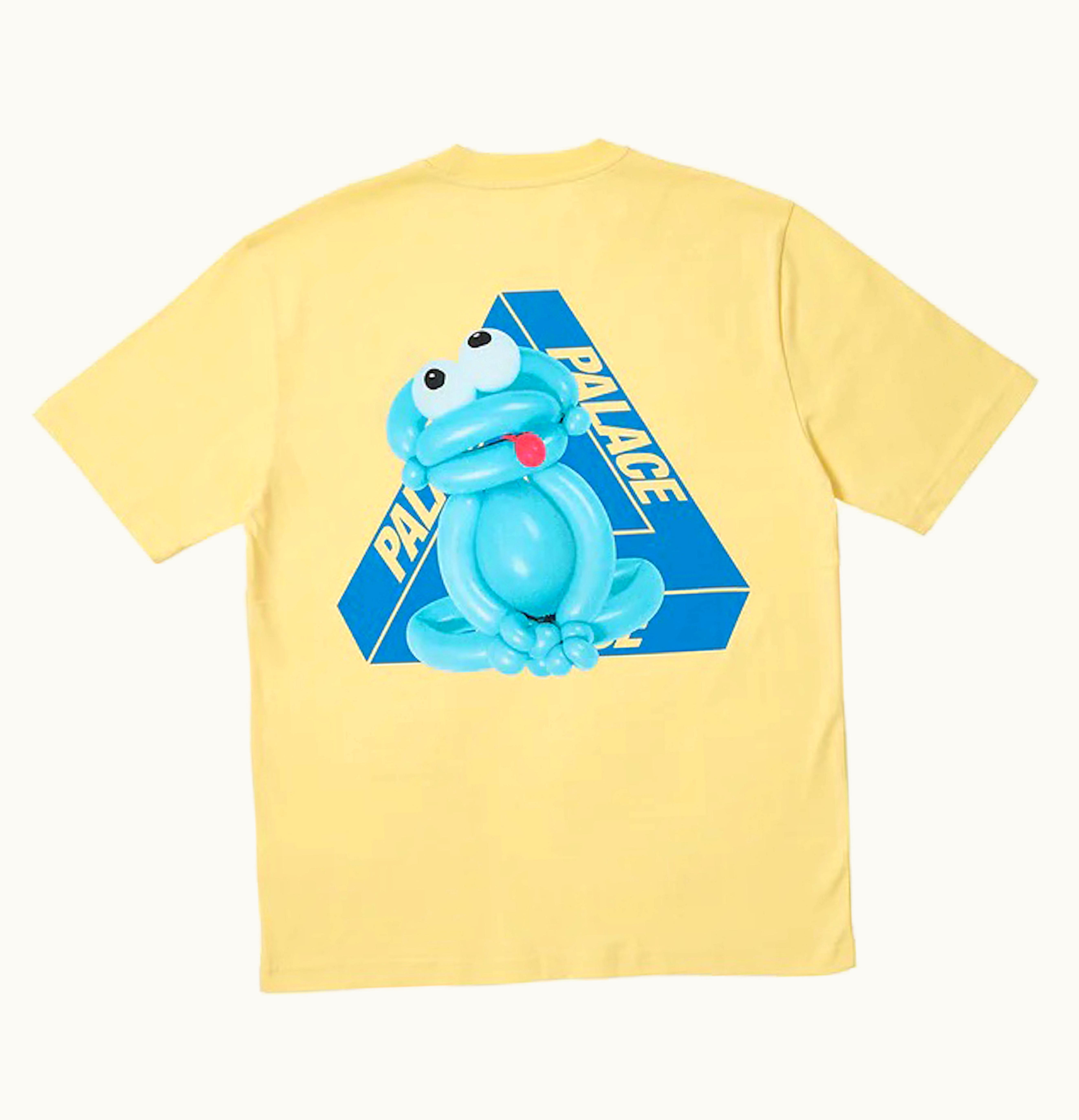 Palace Palace Tri Twister T Shirt Mellow Yellow