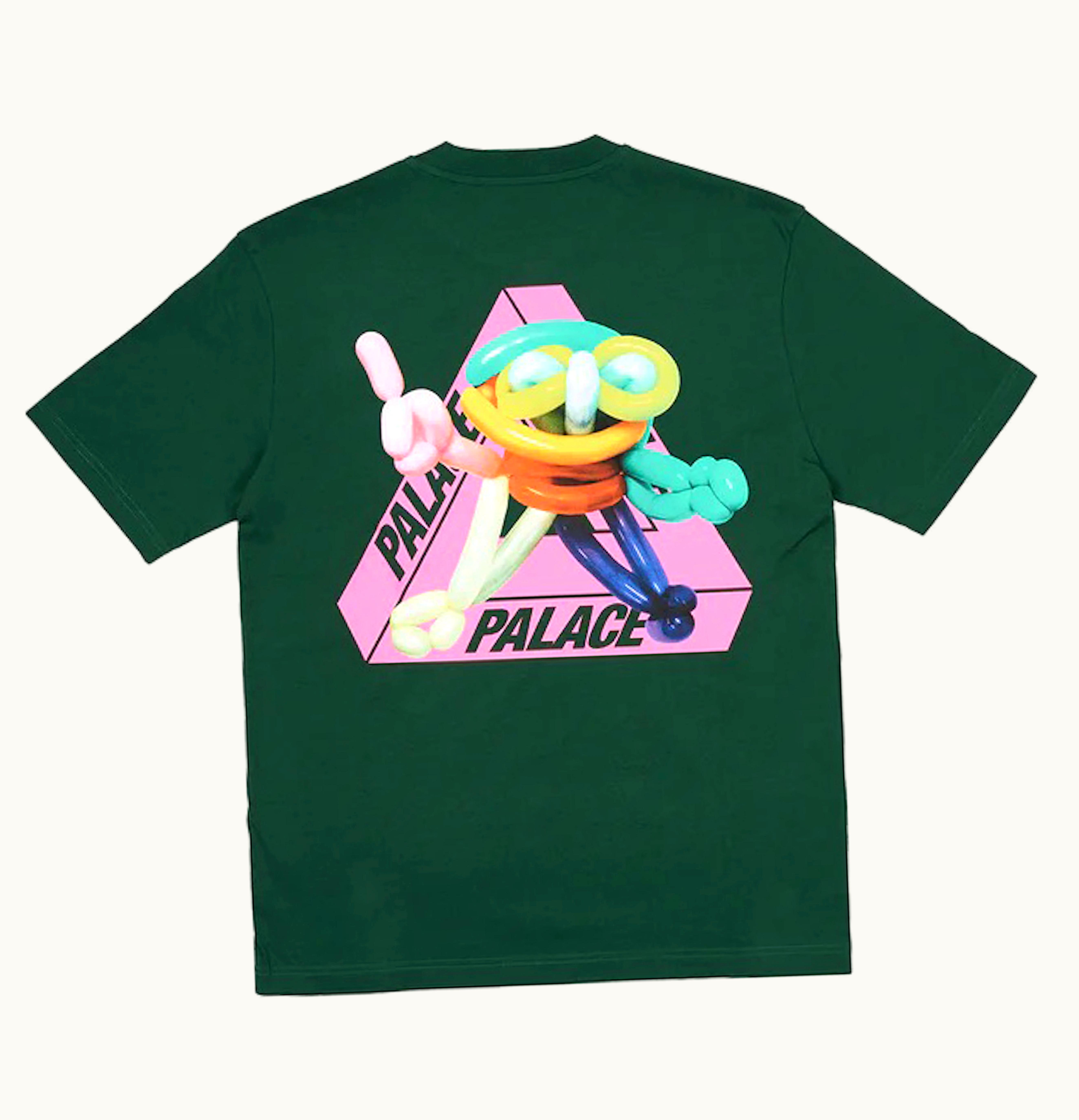 Palace Palace Tri Twister T Shirt Huntsman