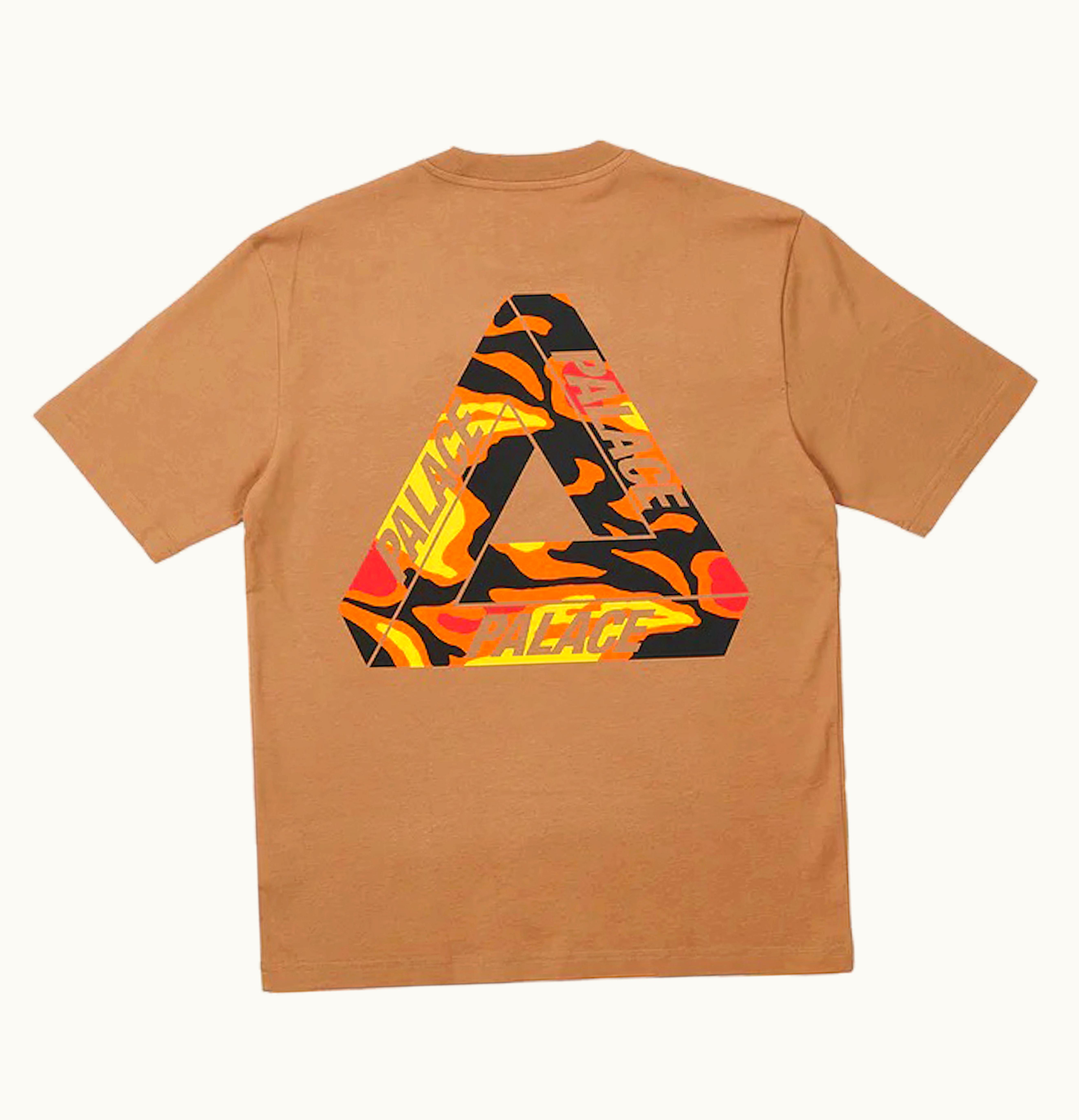 Palace Palace Jungle Camo Tri Ferg T Shirt Mocha