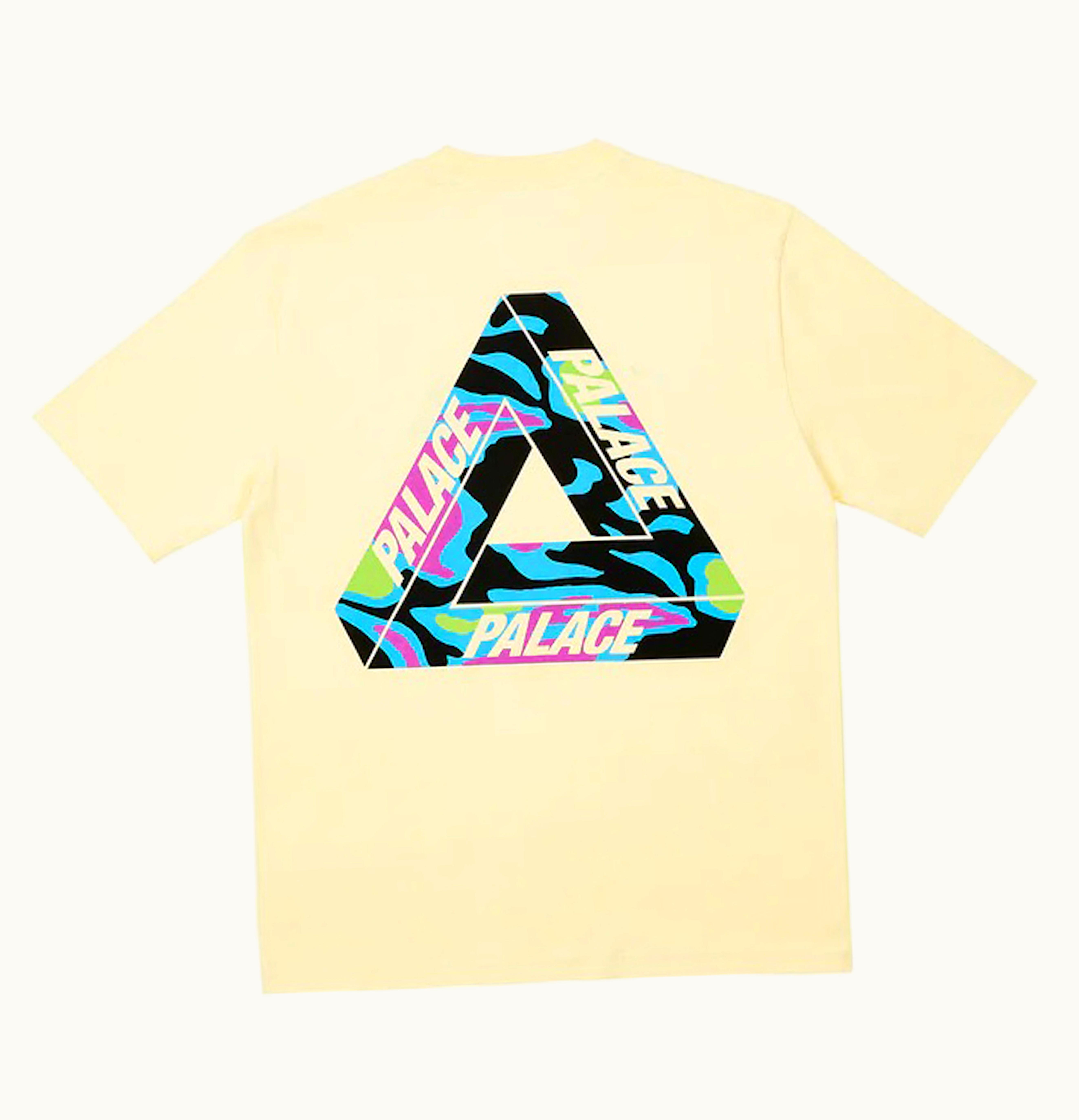 Palace Palace Jungle Camo Tri Ferg T Shirt Mellow Yellow