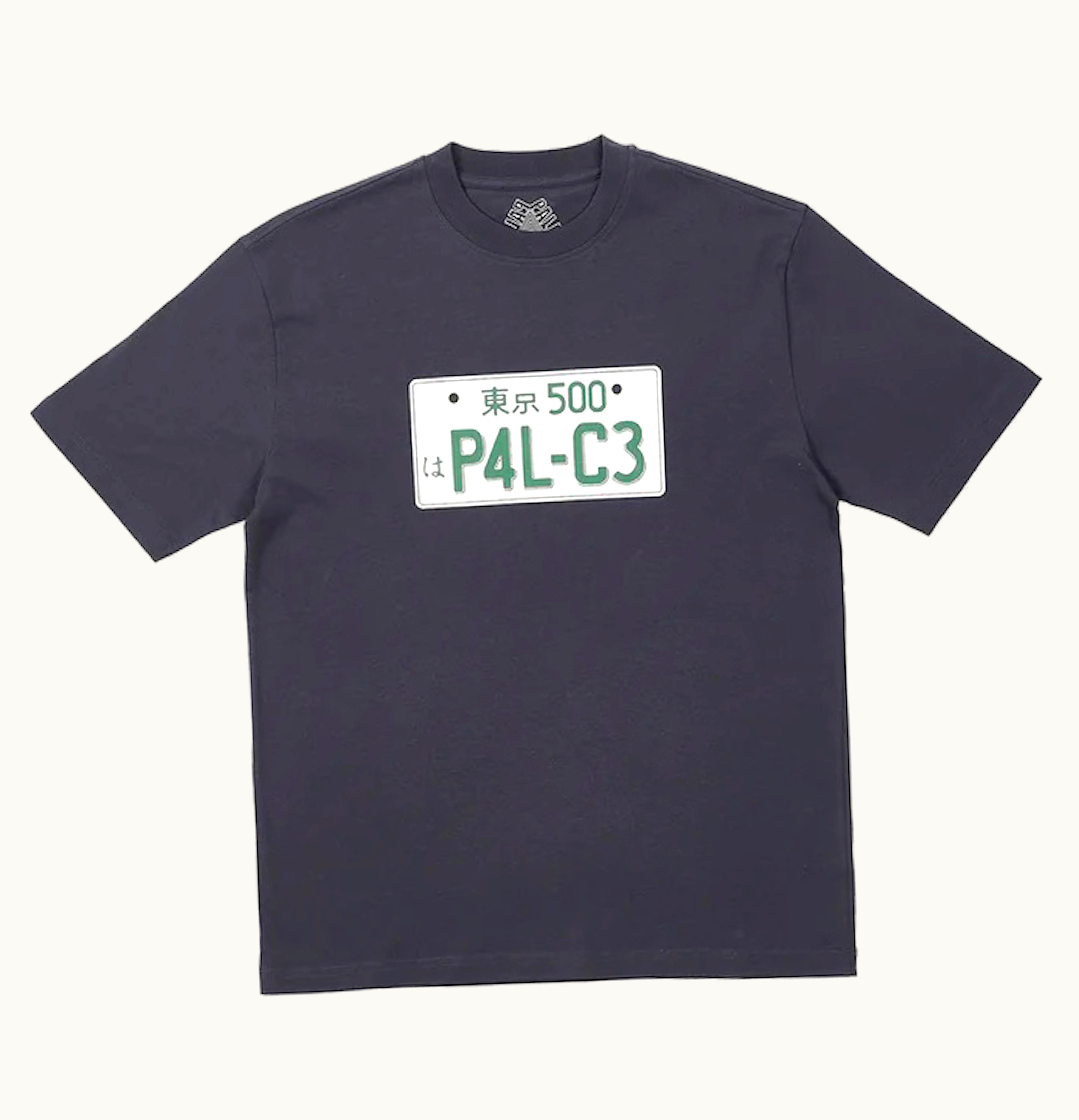 Palace Palace Plate T Shirt Navy