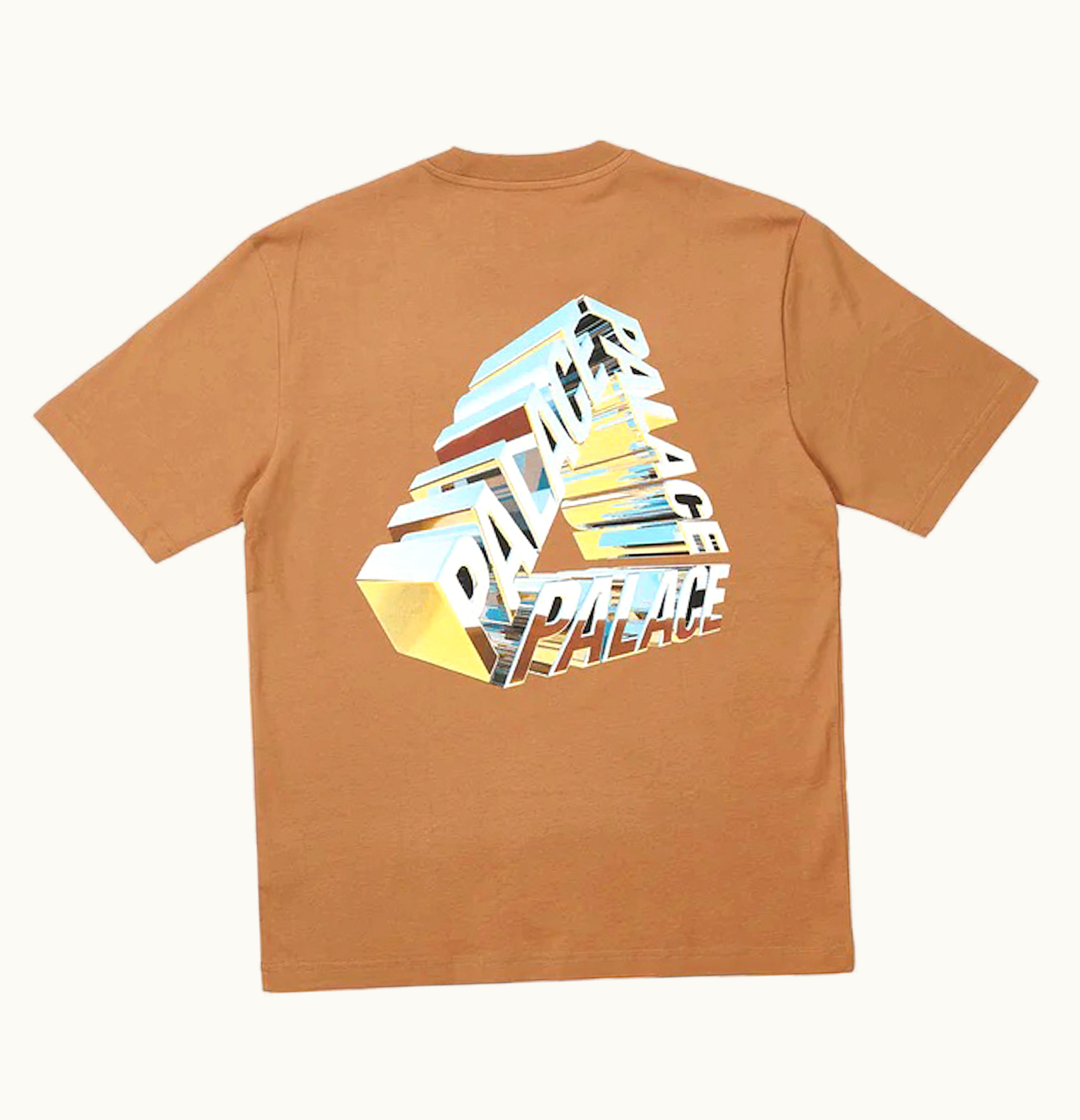 Palace Palace Tri Chrome T Shirt Mocha