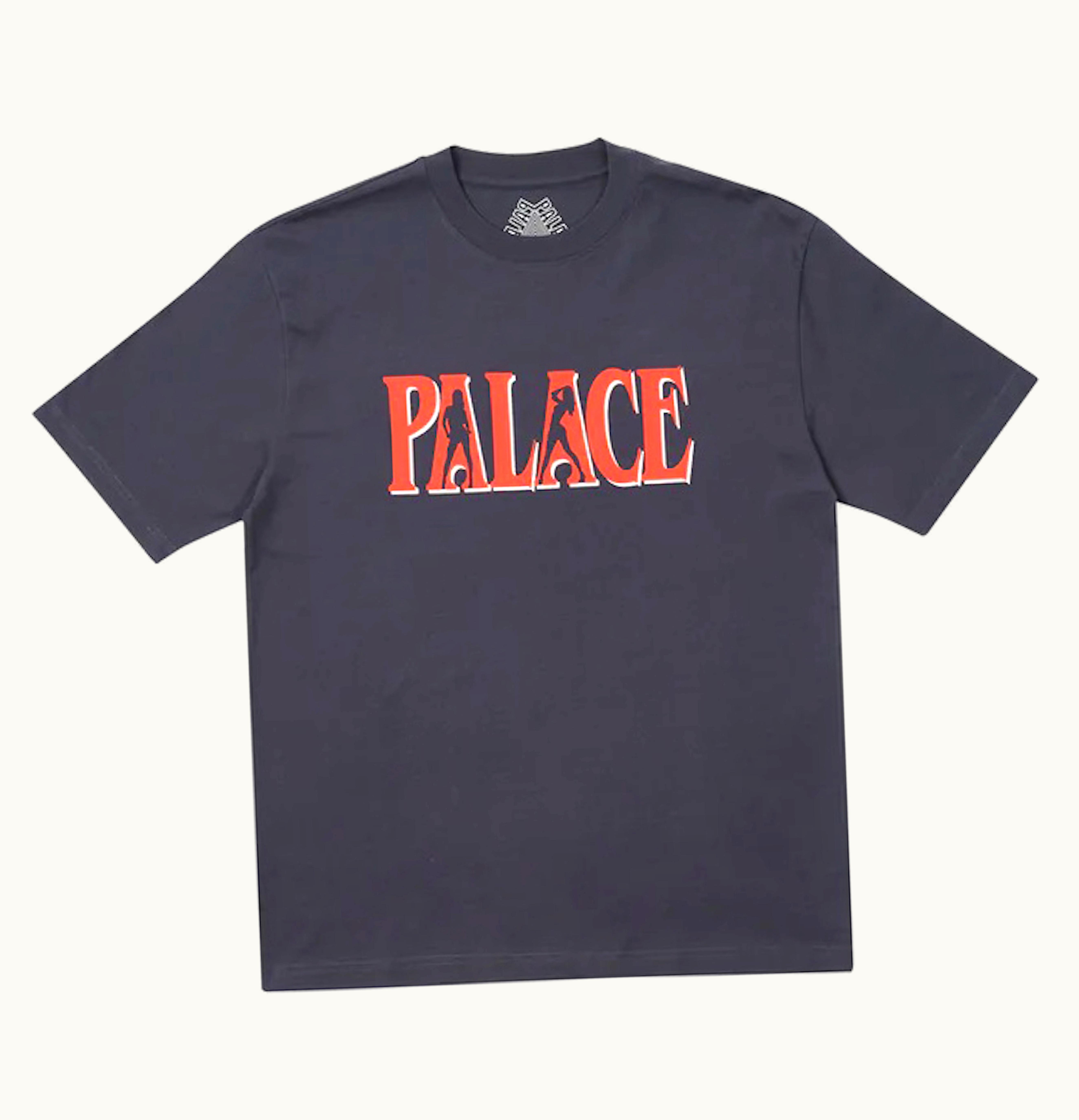 Palace Palace Please T Shirt Navy