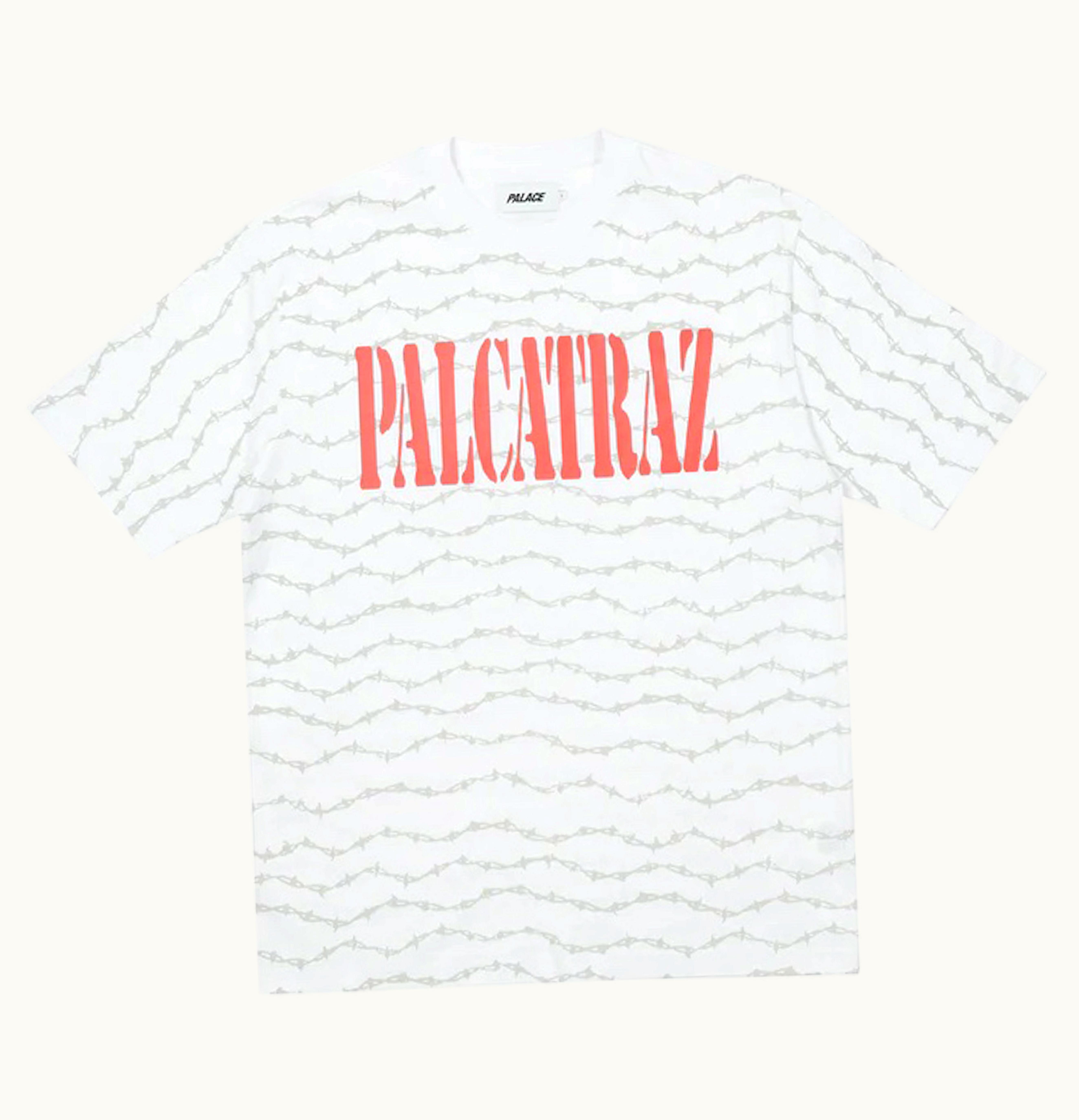 Palace Palace Palcatraz T Shirt White