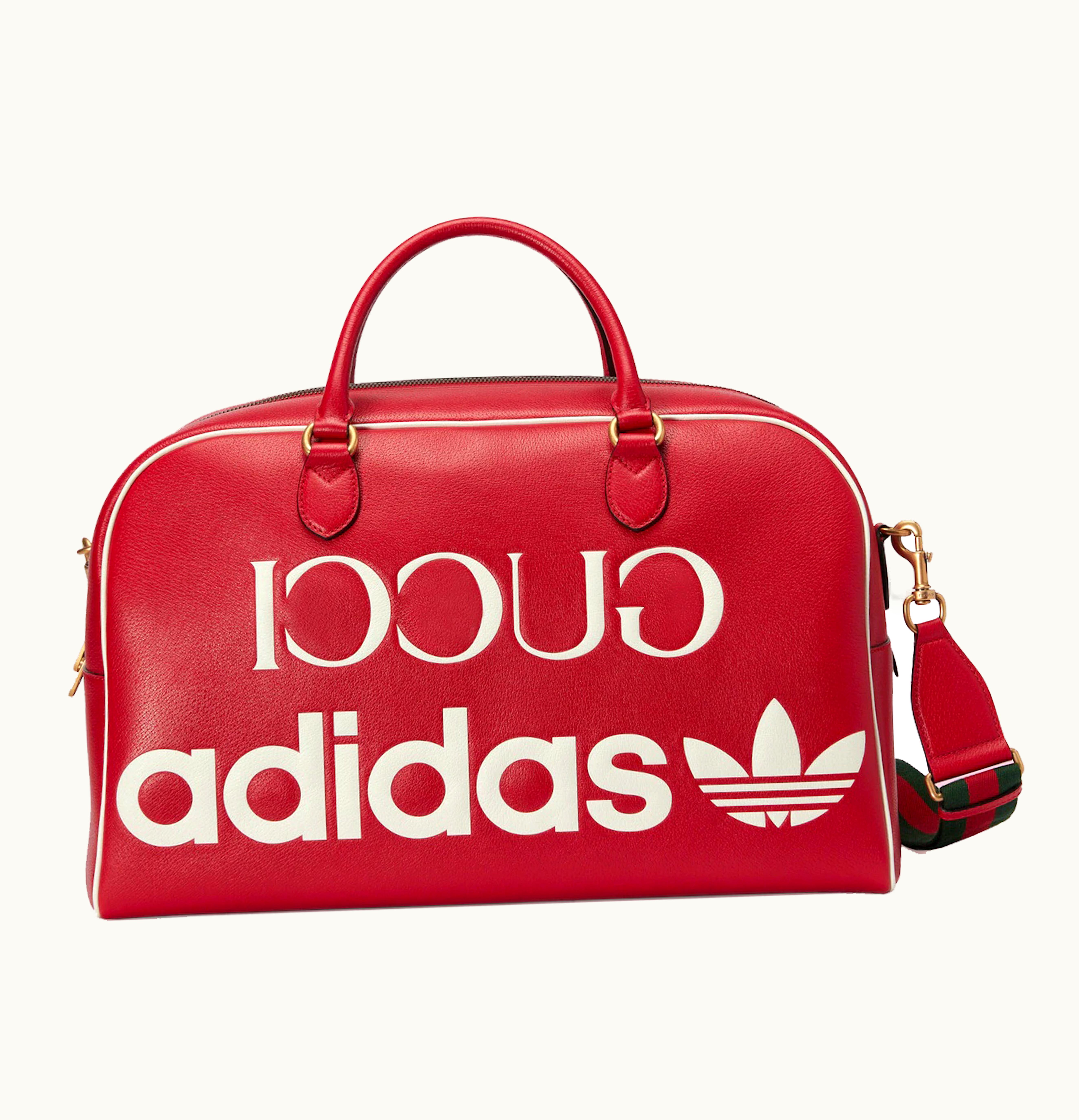 Gucci Gucci x adidas Large Duffle Bag Red