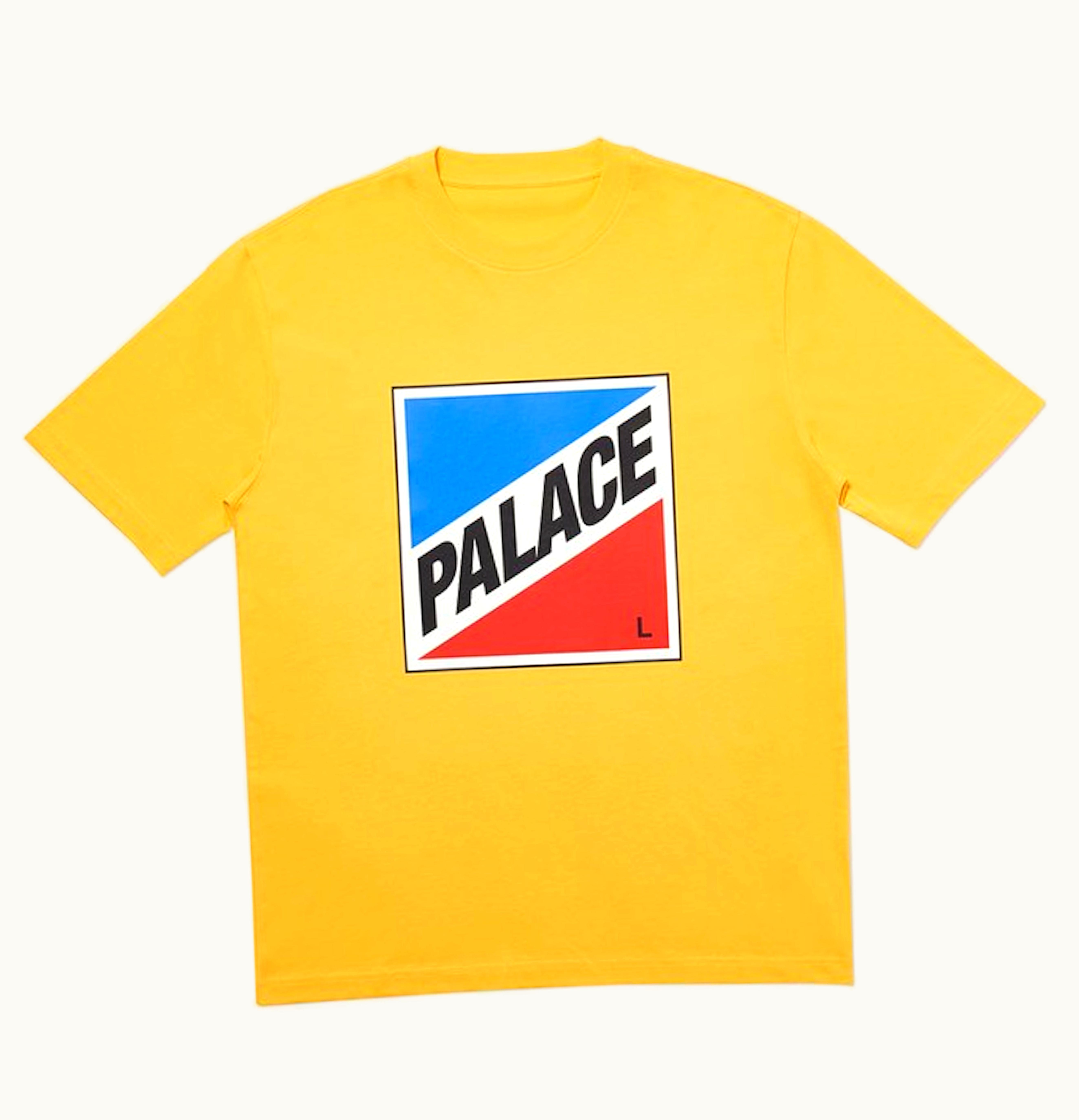 Palace Palace My Size T Shirt Yellow