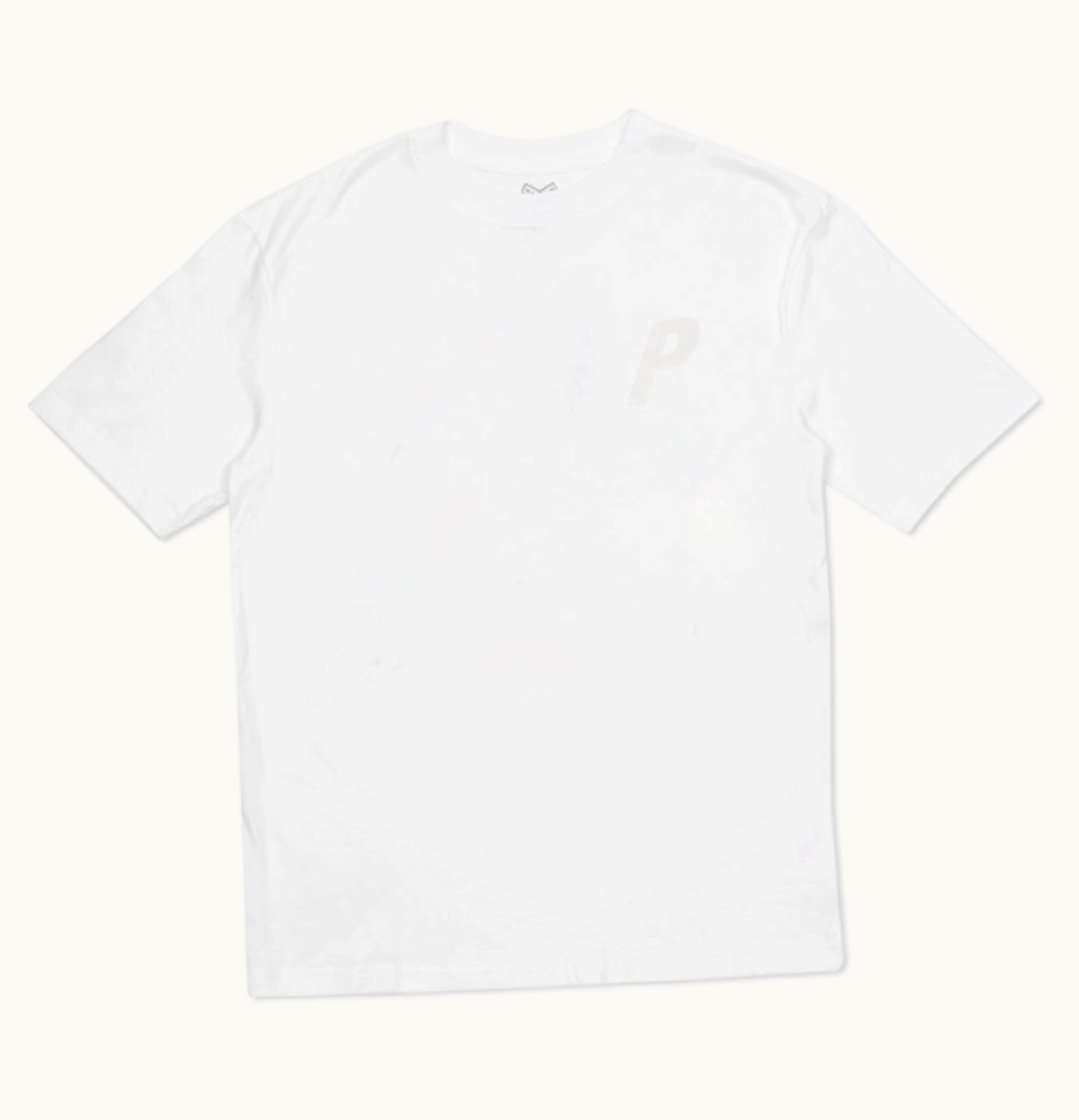 Palace Palace Flocka T Shirt White