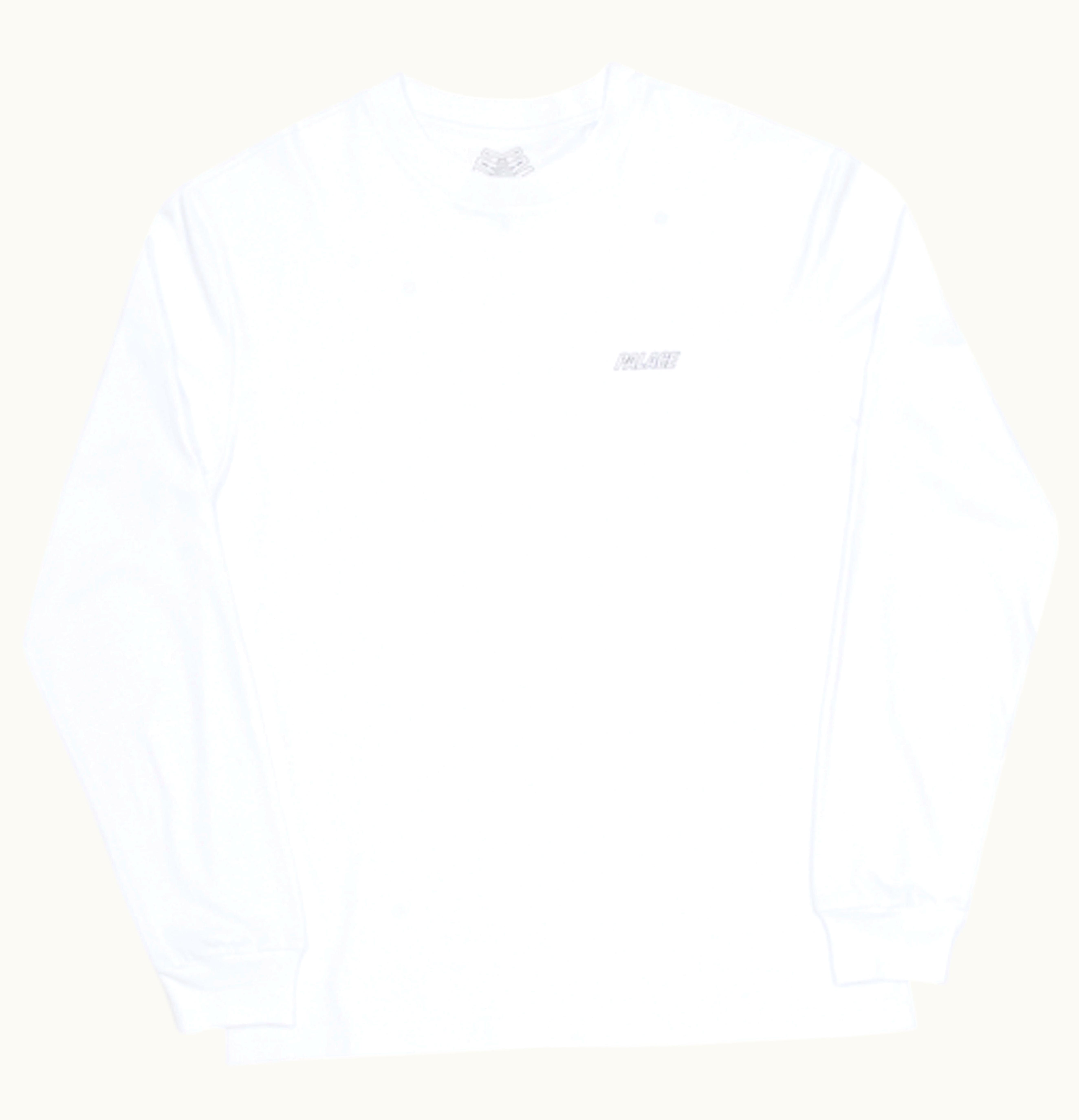 Palace Palace Low Key L S T Shirt White
