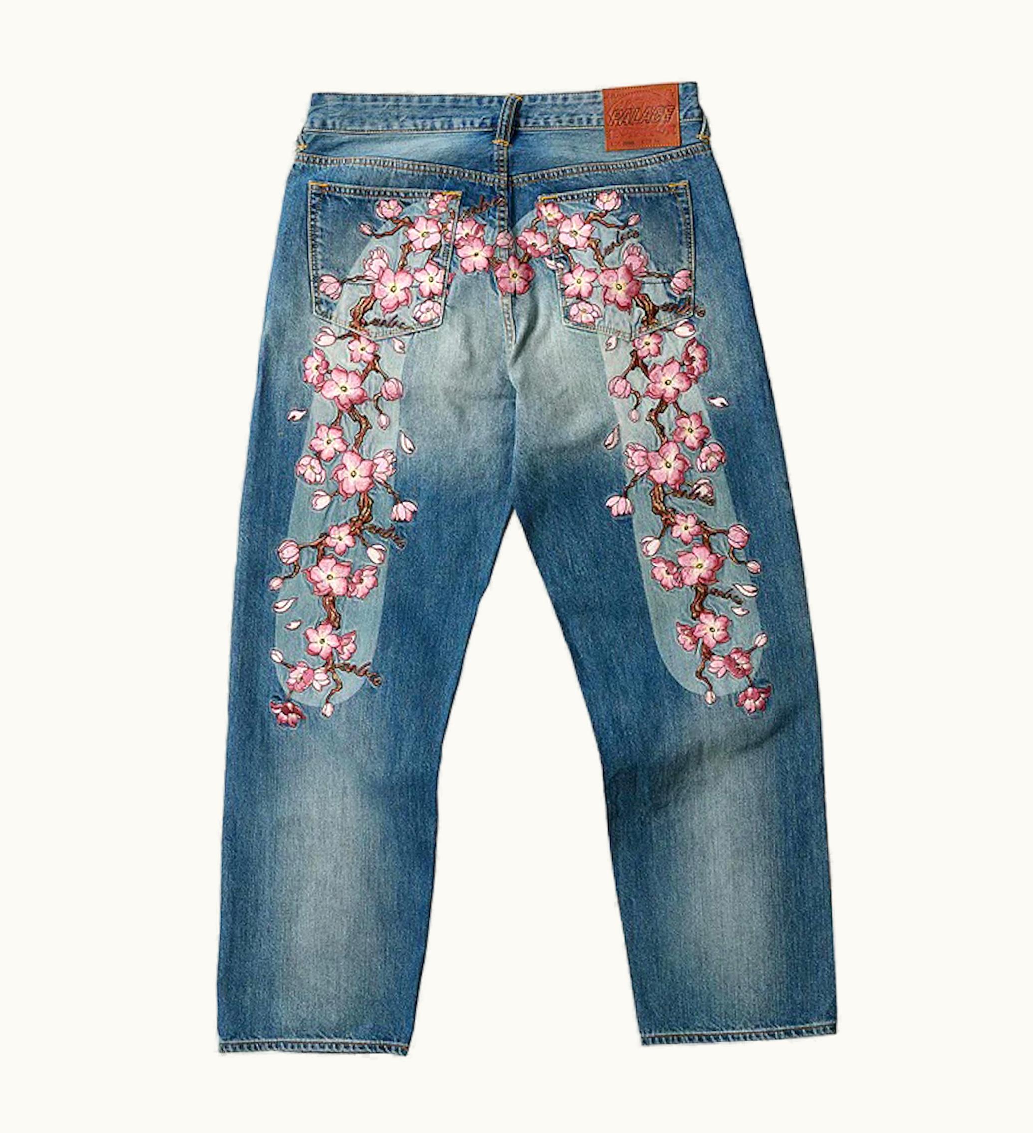 Palace Palace X Evisu Denim Jean Stone Wash