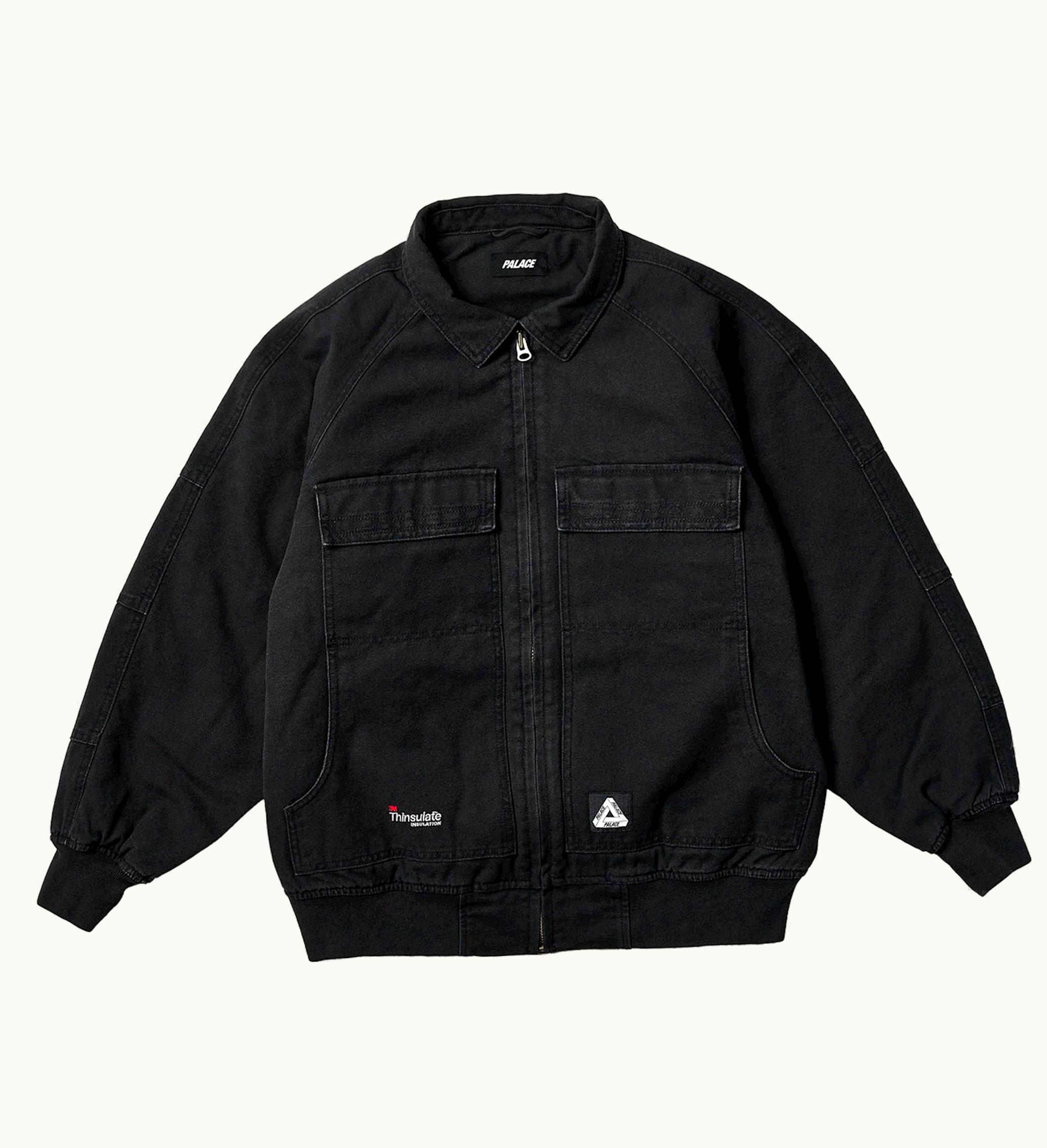Palace Palace Heavy Canvas Bomber Jacket Black