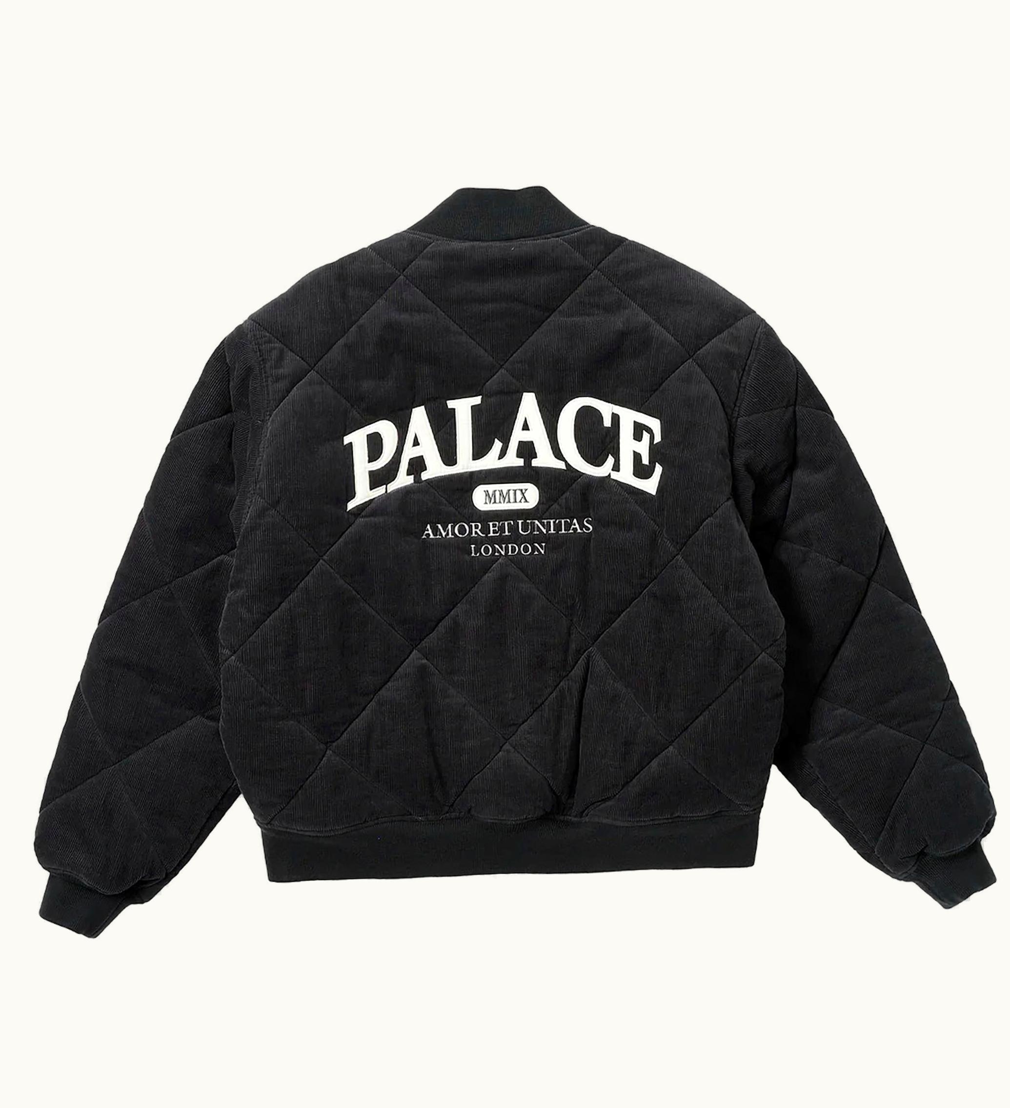 Palace Palace Quilted Jacket Black