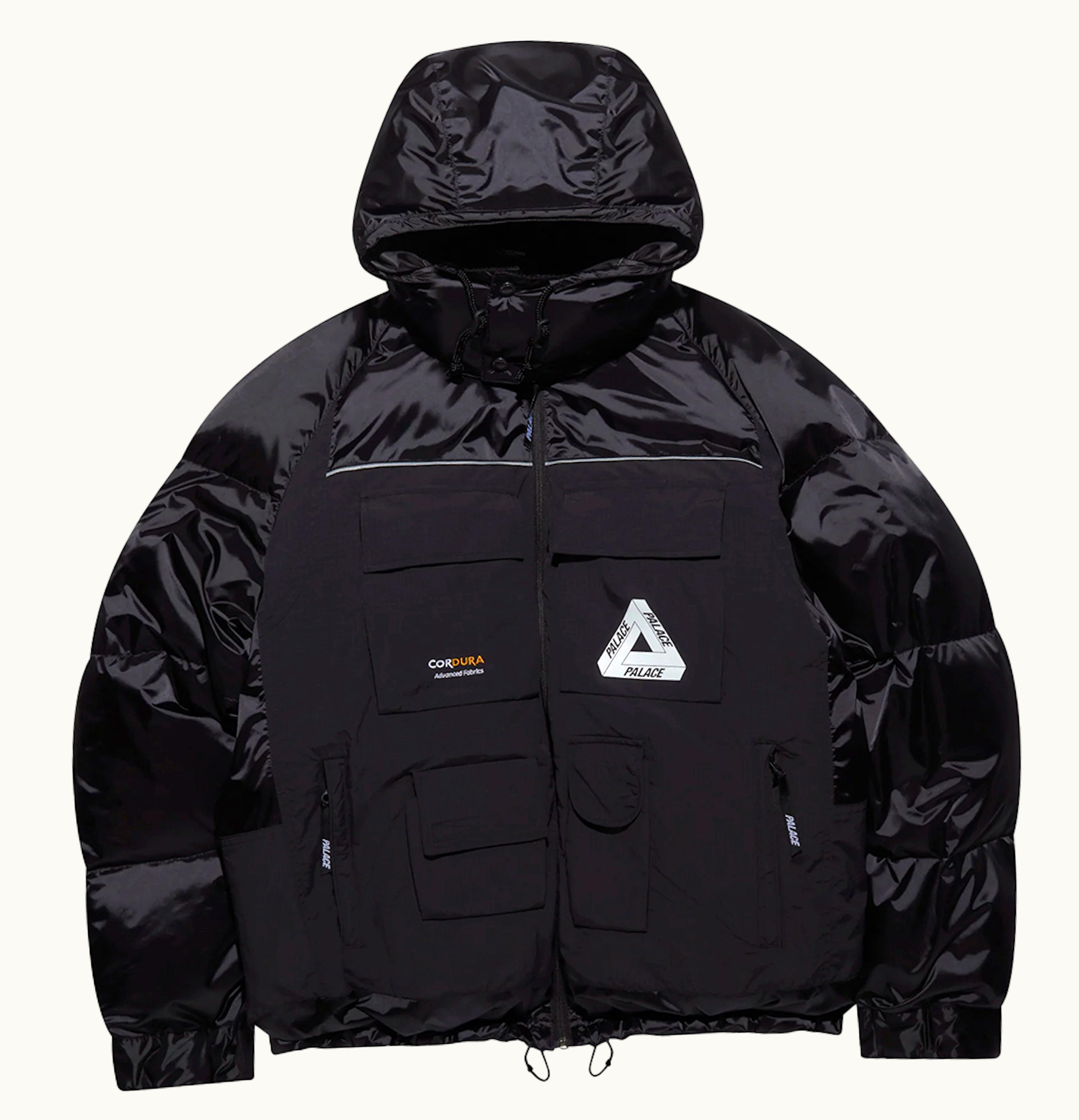 Palace Palace X Junya Watanabe Man Cordura Nylon Jacket Black
