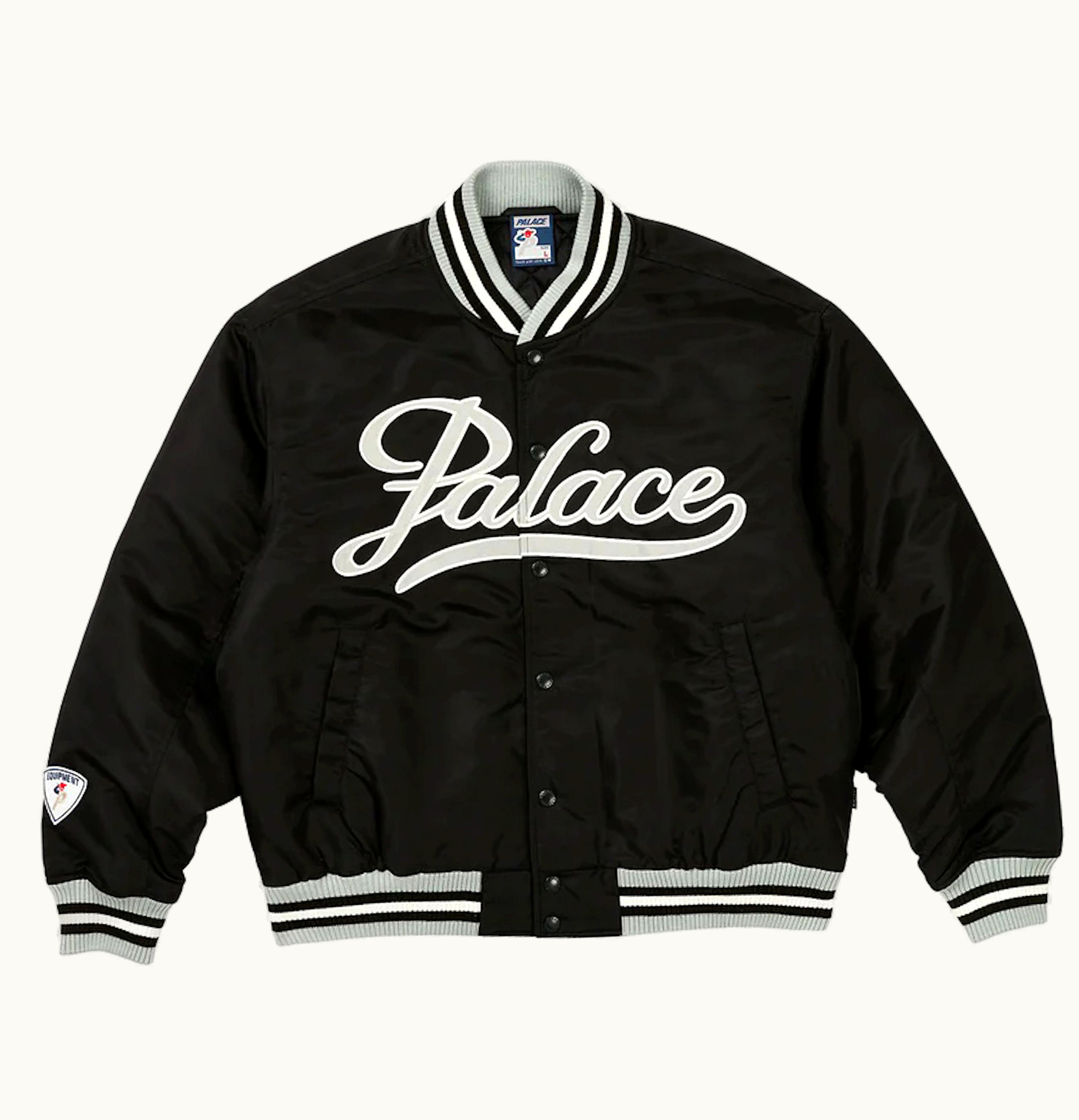 Palace Palace Satin The Arena Jacket Black