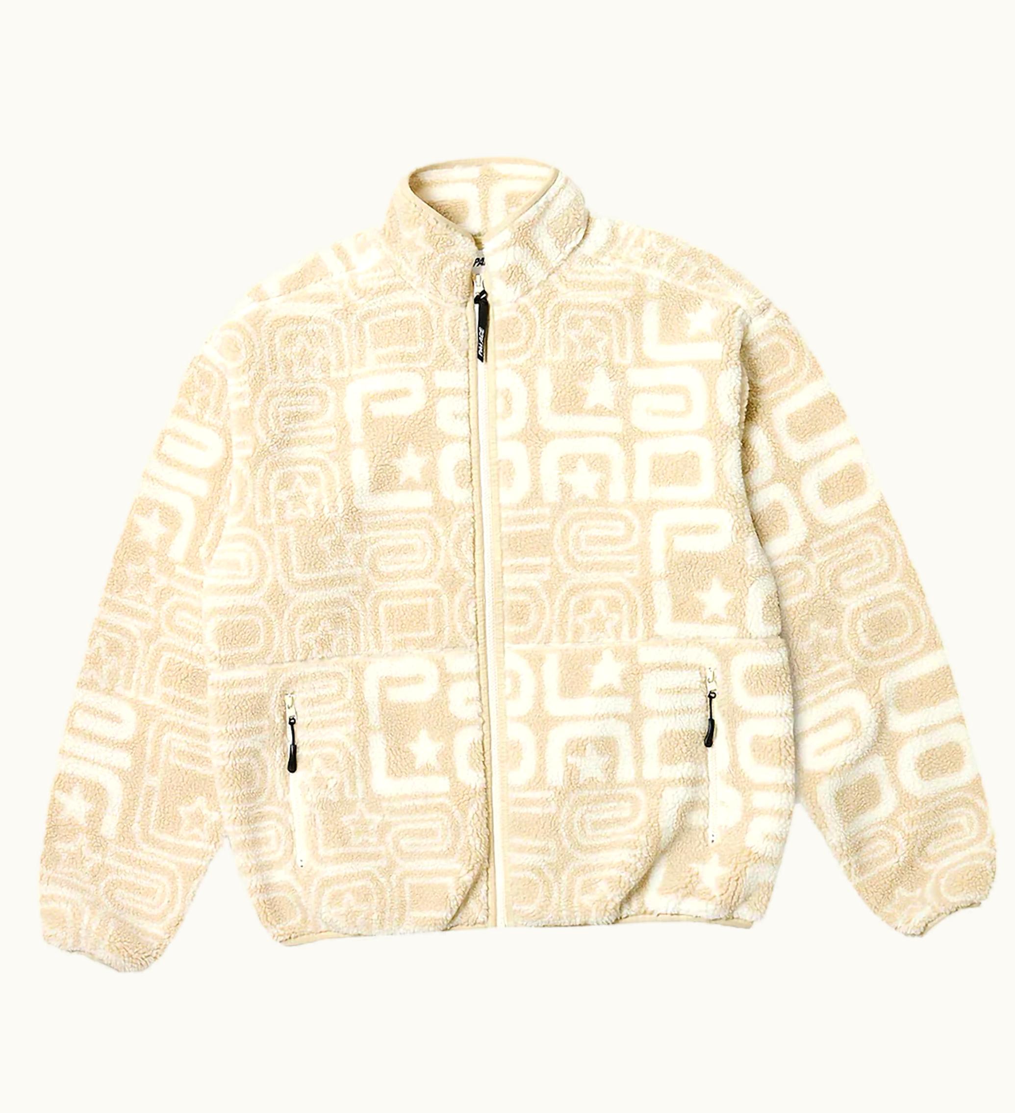 Palace Palace Joyrex Fleece Jacket Stone