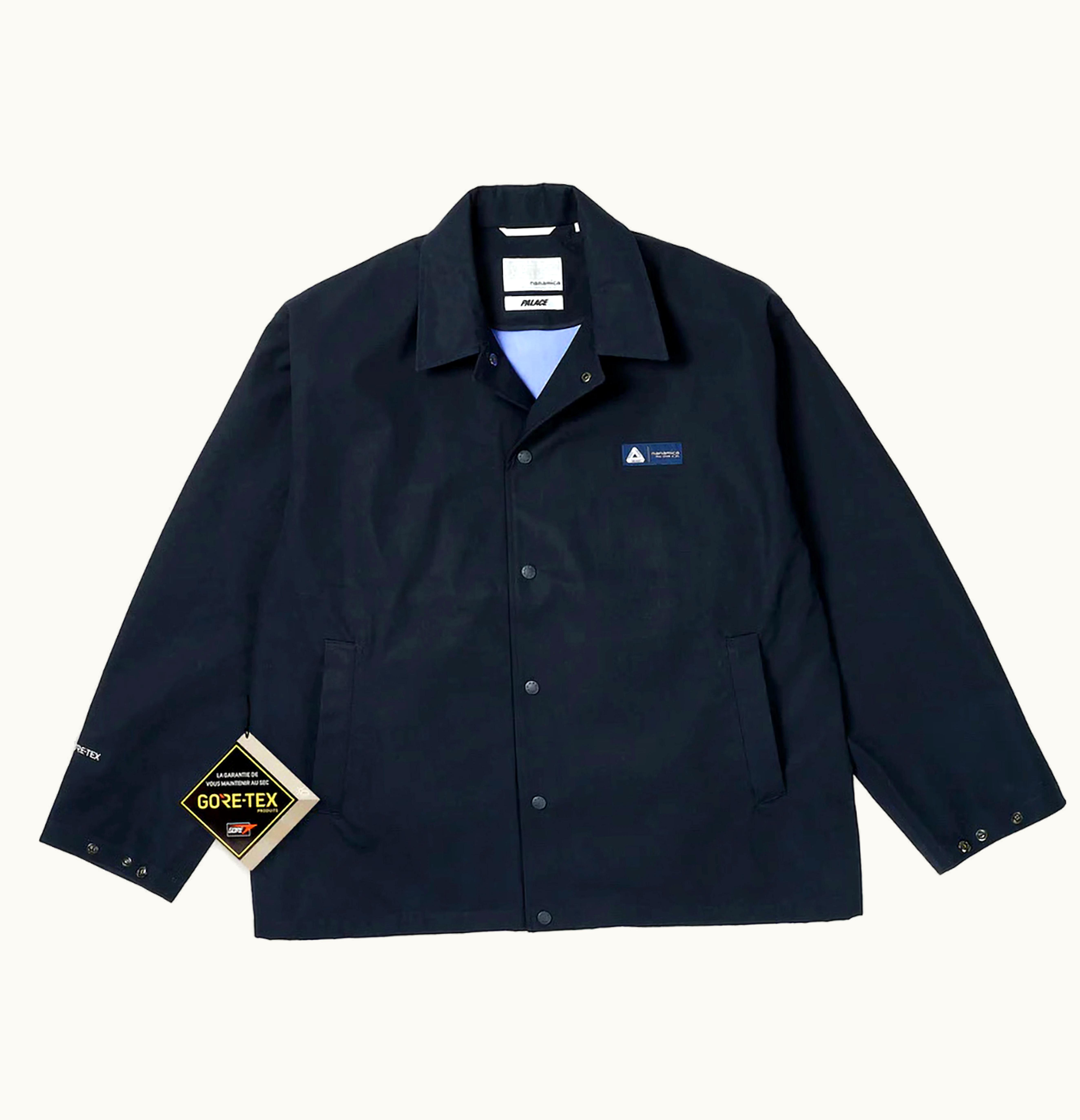 Palace Palace X Nanamica Gore Tex Coach Jacket Dark Navy