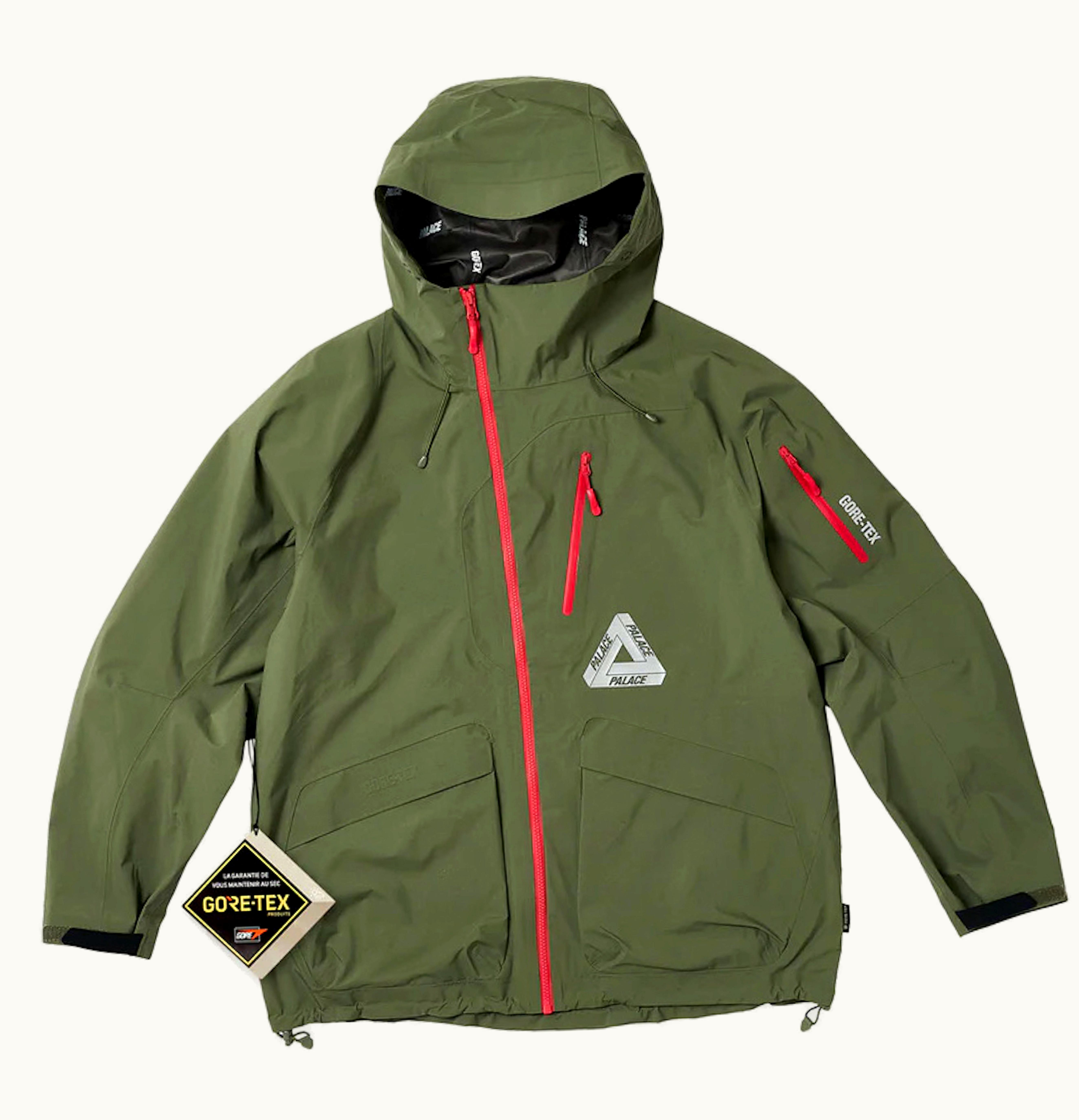Palace Palace Gore Tex R Tek Jacket Olive