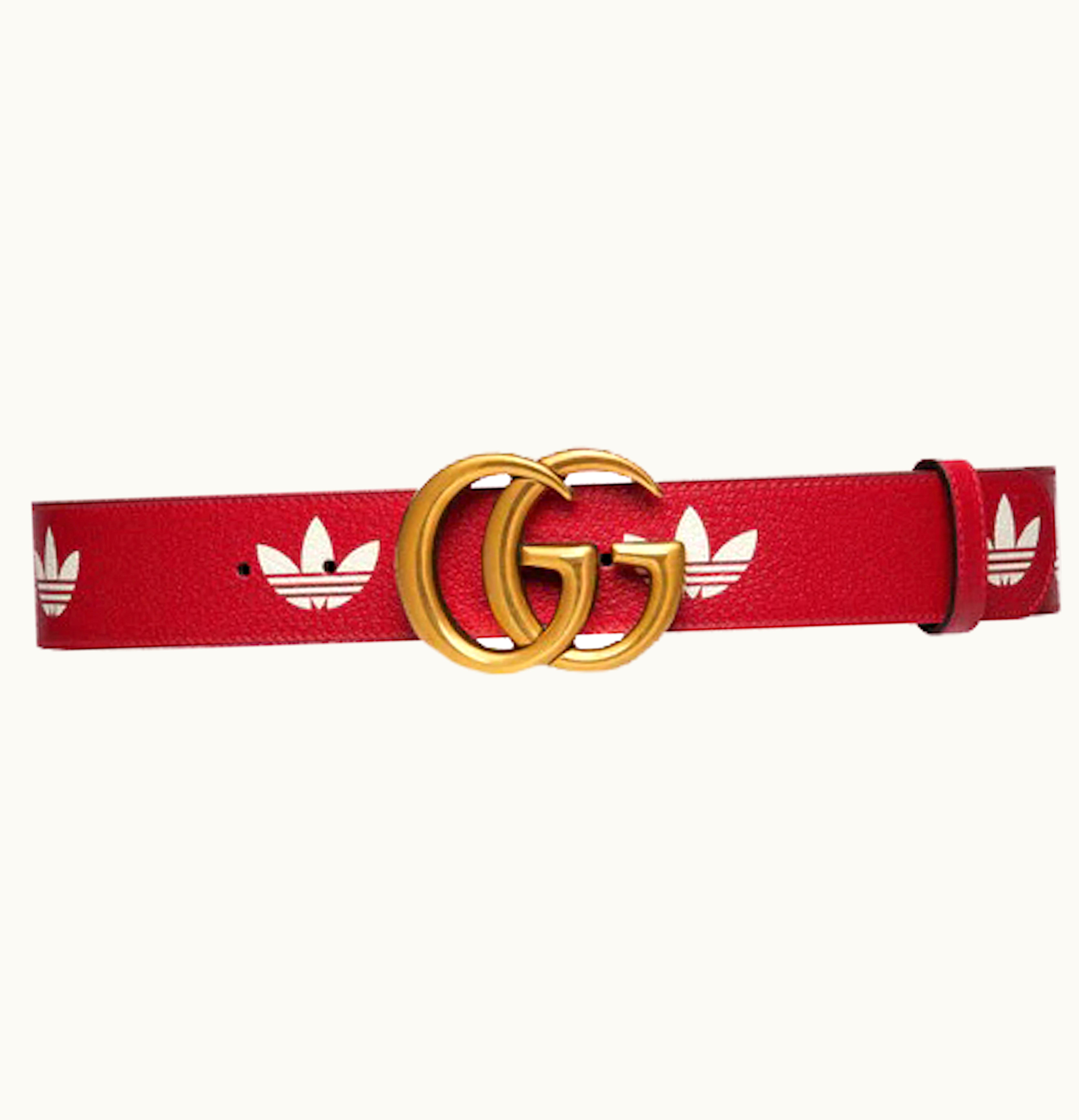 Gucci Gucci x adidas GG Marmont Belt Red