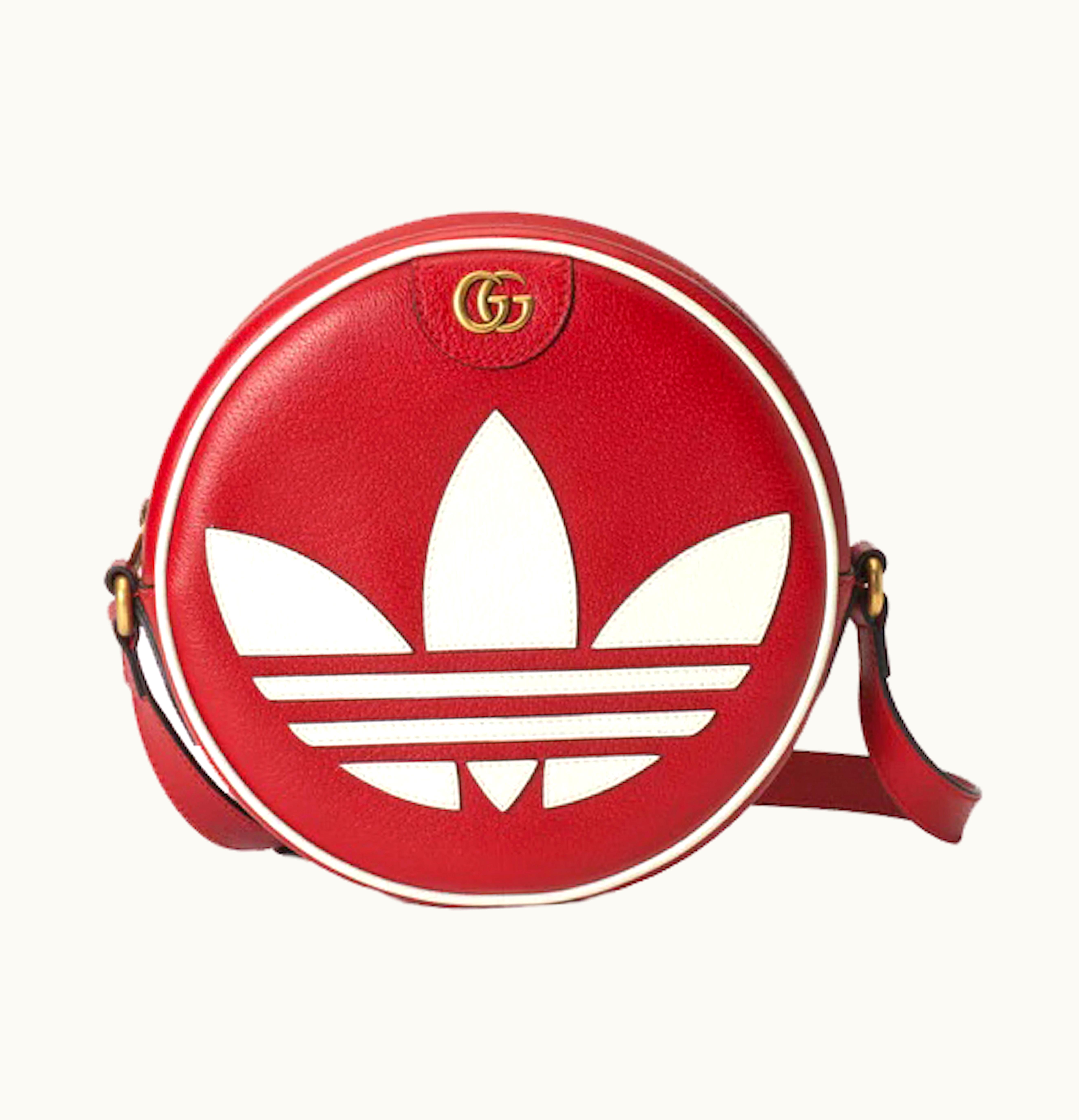 Gucci Gucci x adidas Ophidia Shoulder Bag Red Black