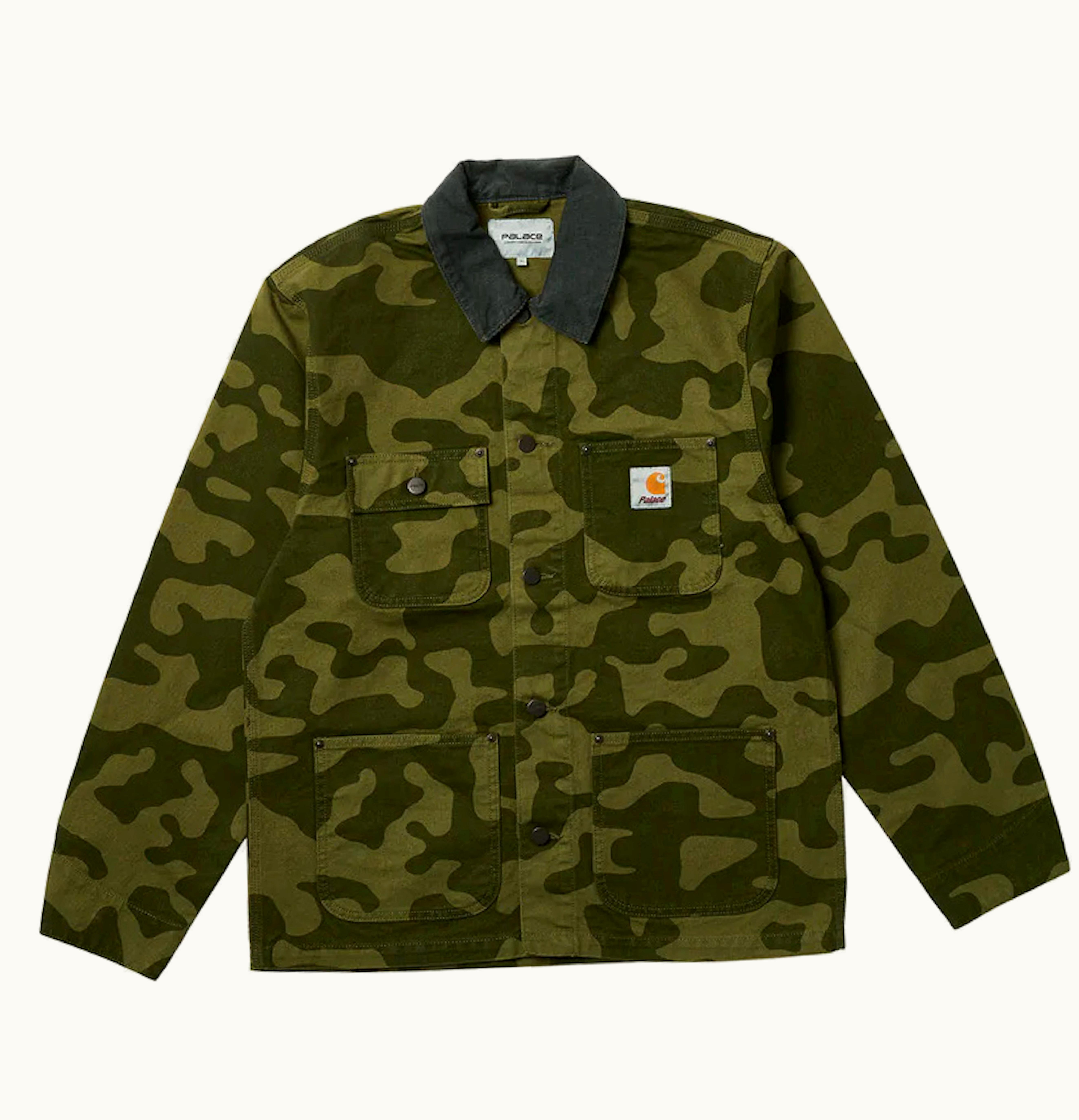 Palace Palace X Carhartt WIP Michigan Coat Dollar Green Camo